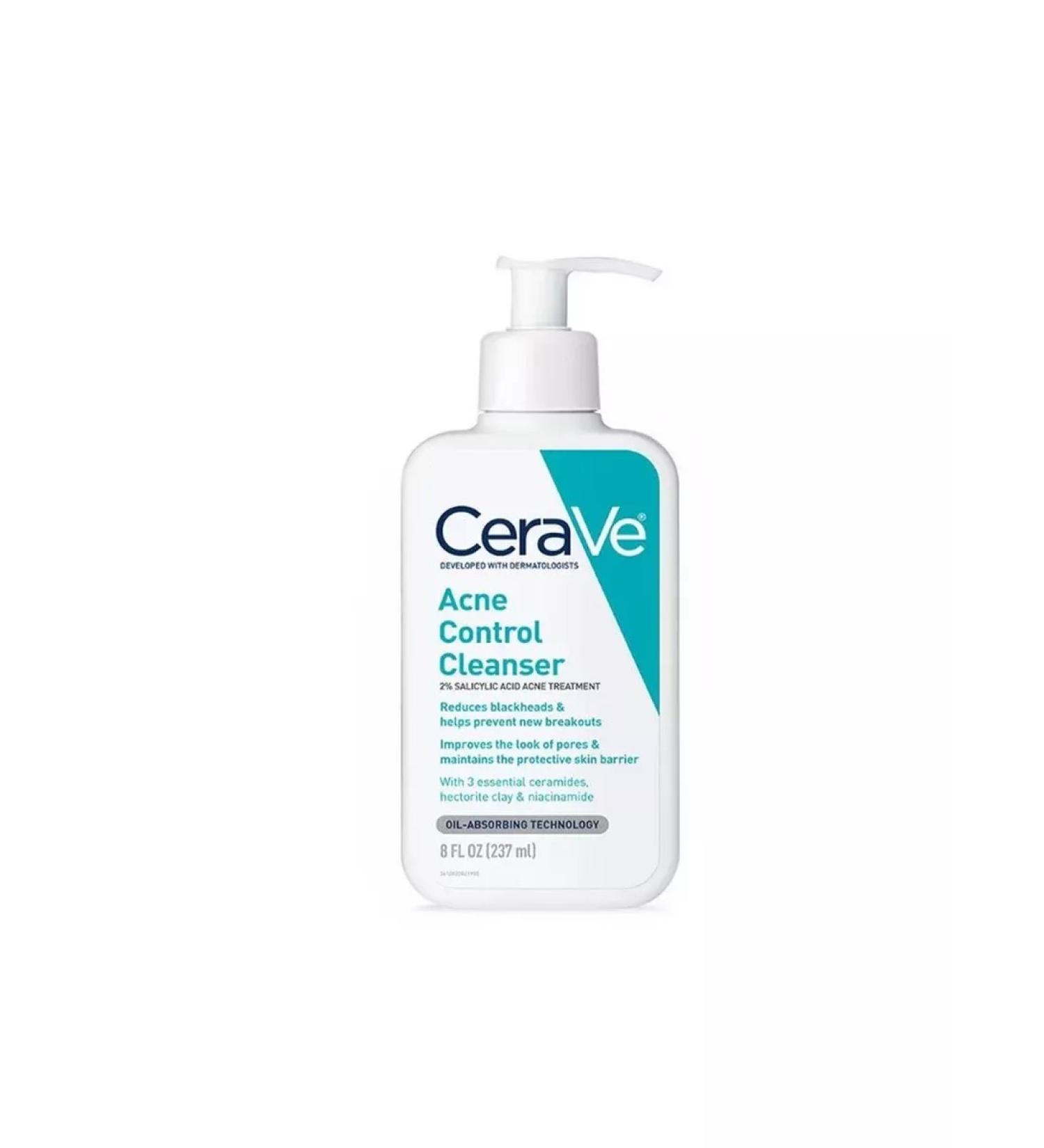 CeraVe Cleanser to combat acne 237 ml - Buy Online on GoSupps.com