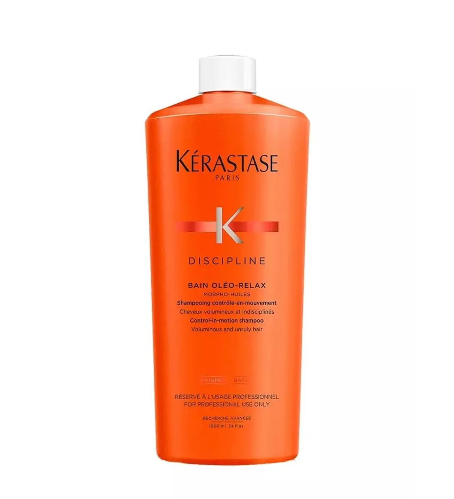 Kerastase Discipline Bain Oleo-Relax 1l shampoo shampoo for naughty hair