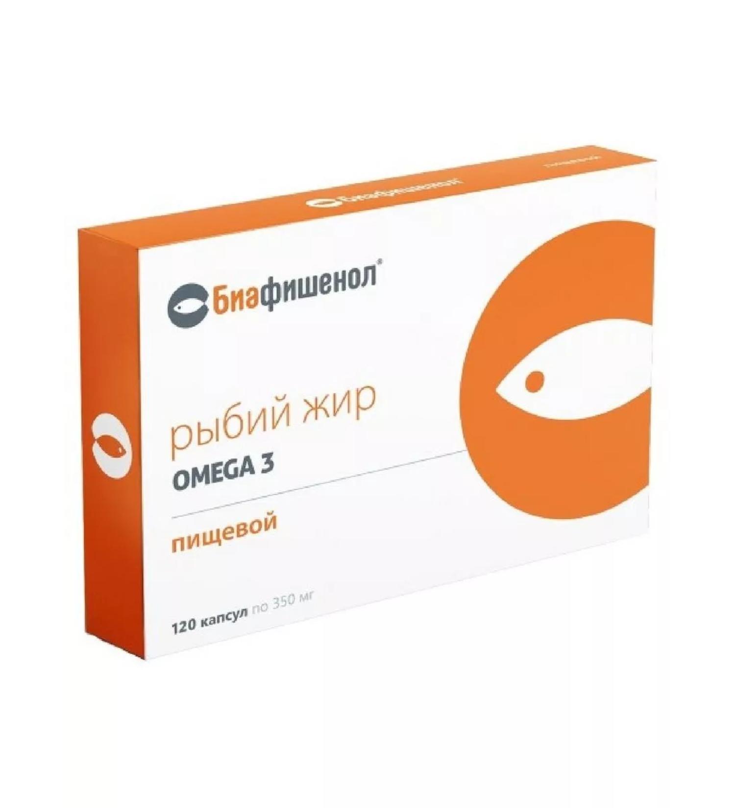 biafishenol Food Food Food Omega 3 120 Capsules