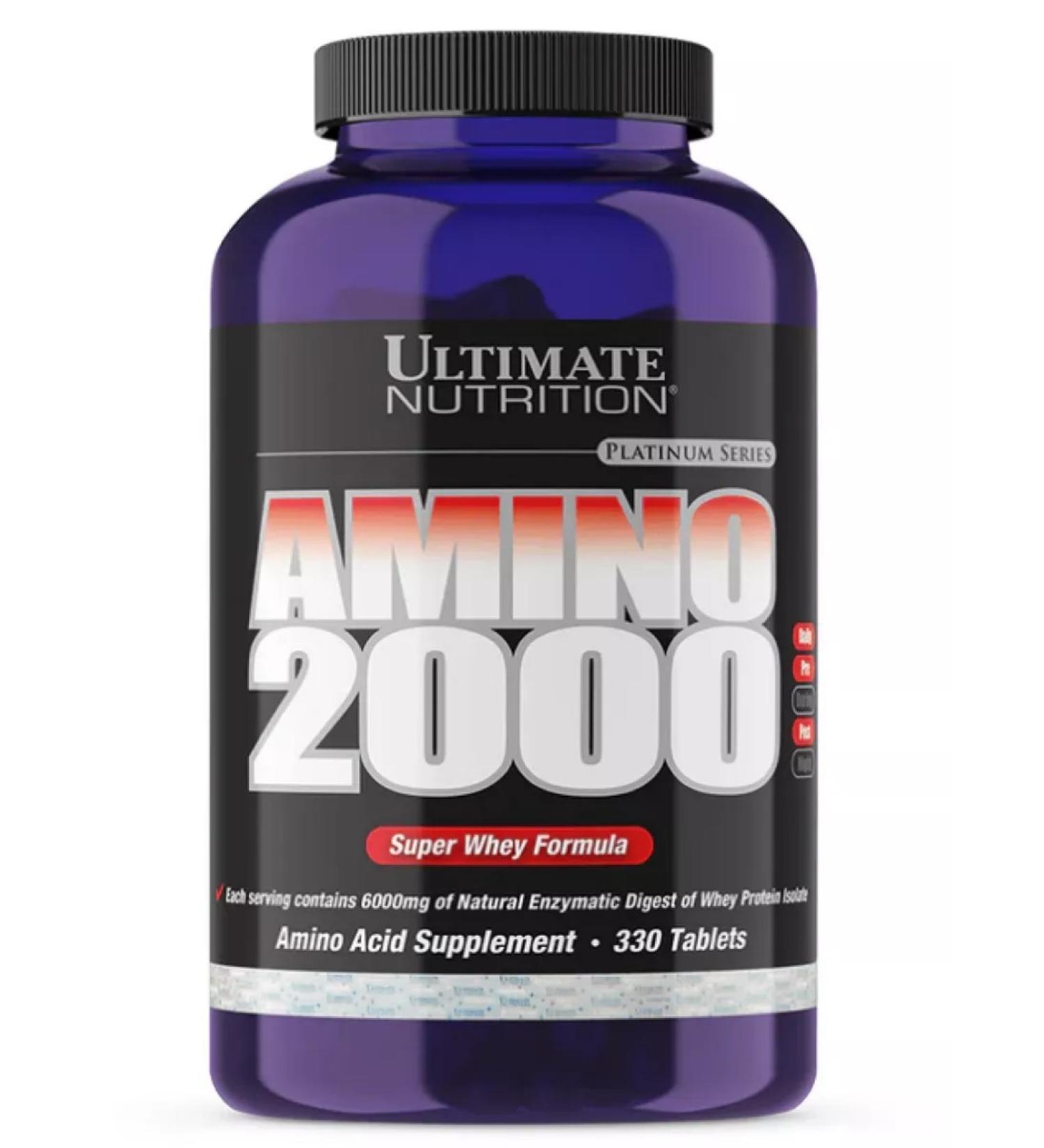 Ultimate Nutrition Amino 2000 BCAA AMINOSCHICS COMINITY TABLETS BCAA 330pcs - Buy Online on GoSupps.com