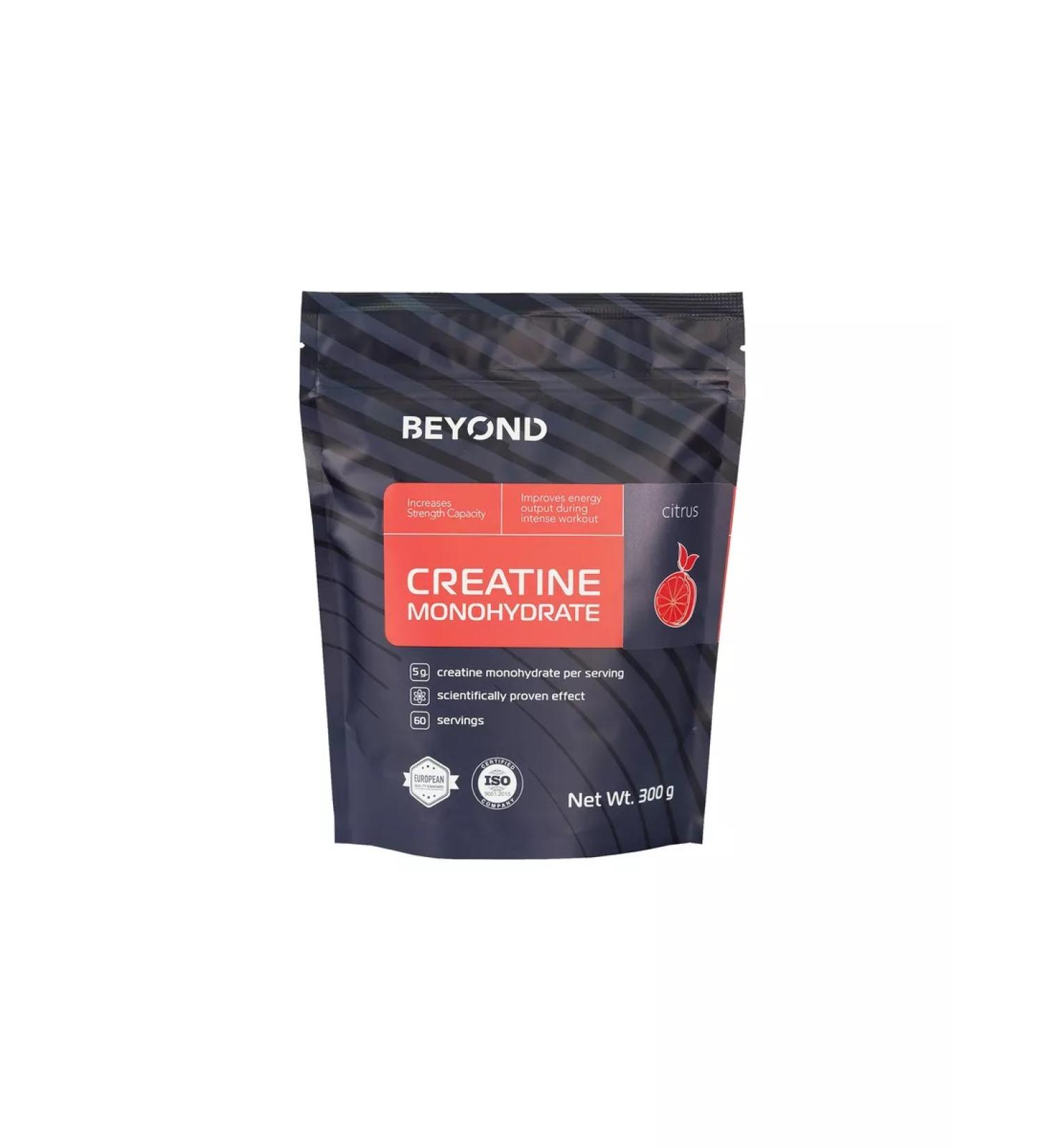 Beyond Creatine with the taste of citrus Creatine Monohydrate 300g