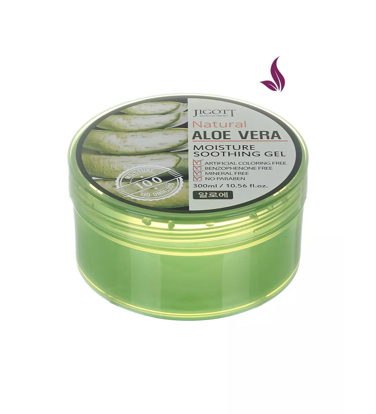 Jigott Moisturizing body gel with aloe Vera Natural Aloe Vera - Buy Online on GoSupps.com