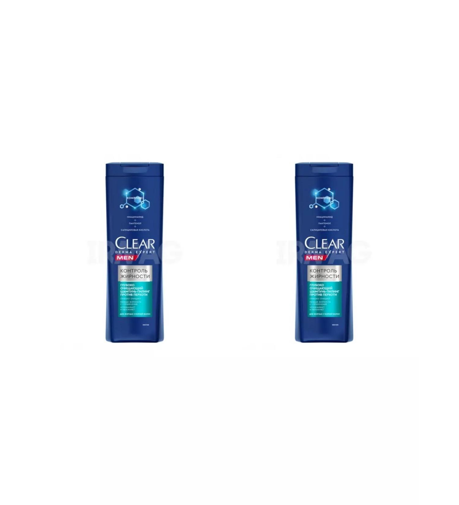 CLEAR VITA ABE Shampoo-peeling deeply cleansing of dandruff 380 ml 2pcs - Buy Online on GoSupps.com