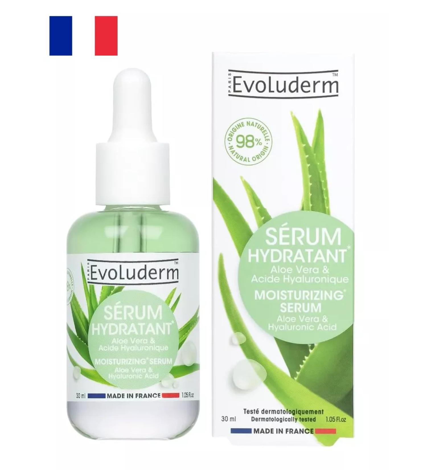 Evoluderm Moisturizing serum for the face 30ml - Buy Online on GoSupps.com