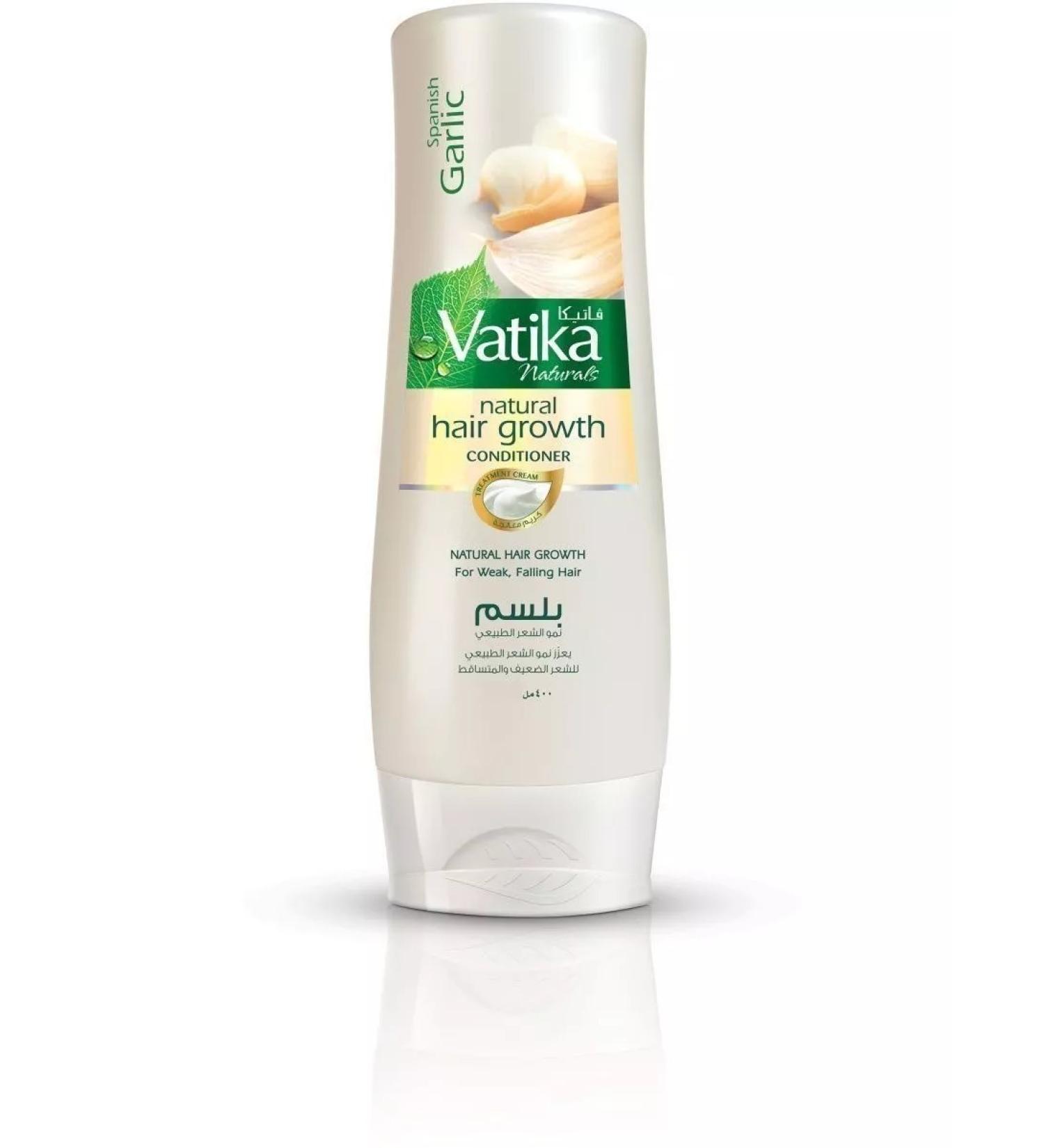 Dabur Vatica air conditioning with garlic for hair growth 200 ml - Buy Online on GoSupps.com