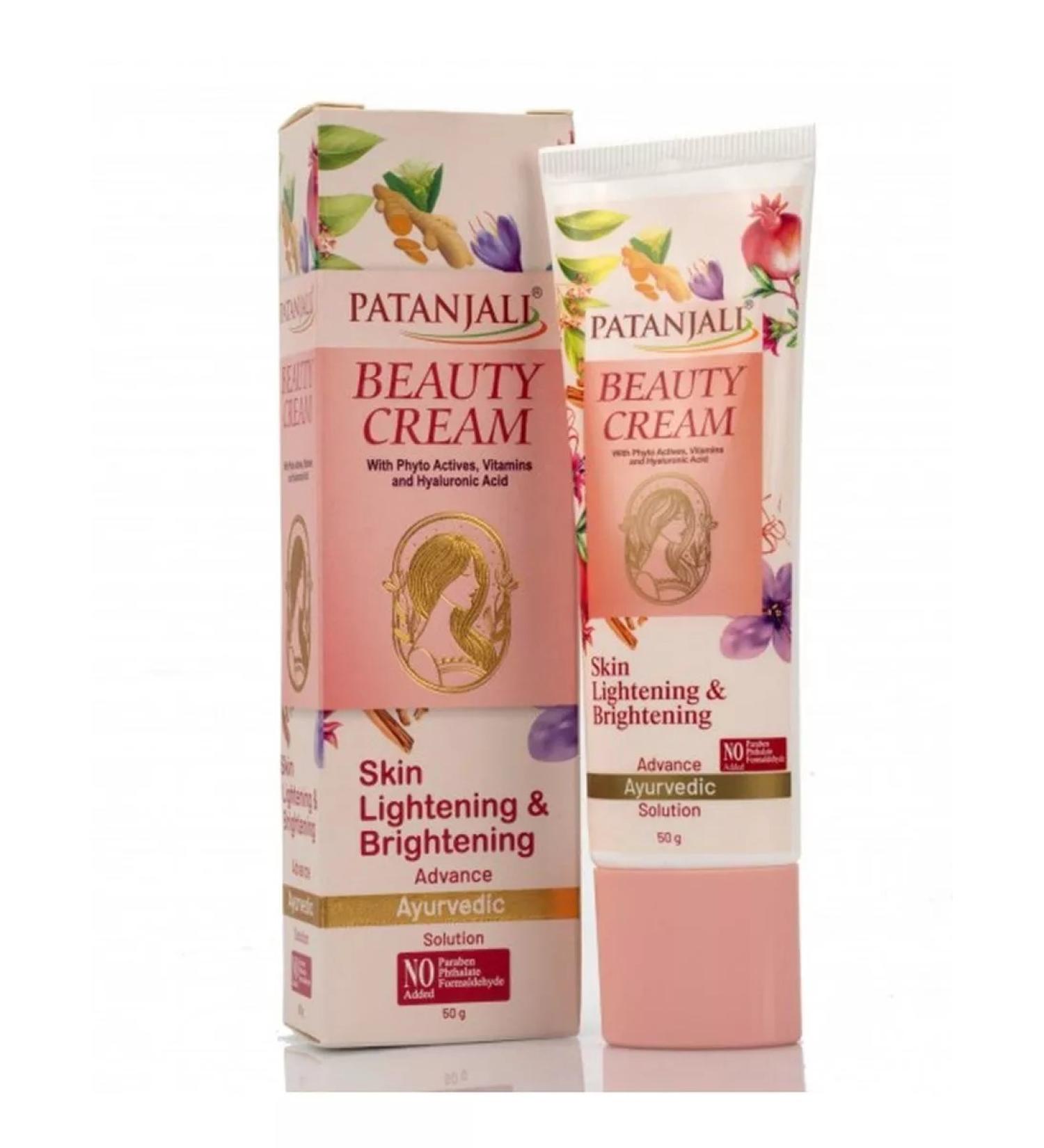 Beauty Patanjali cream moisturizes and nourishes the skin 50 g - Buy Online on GoSupps.com