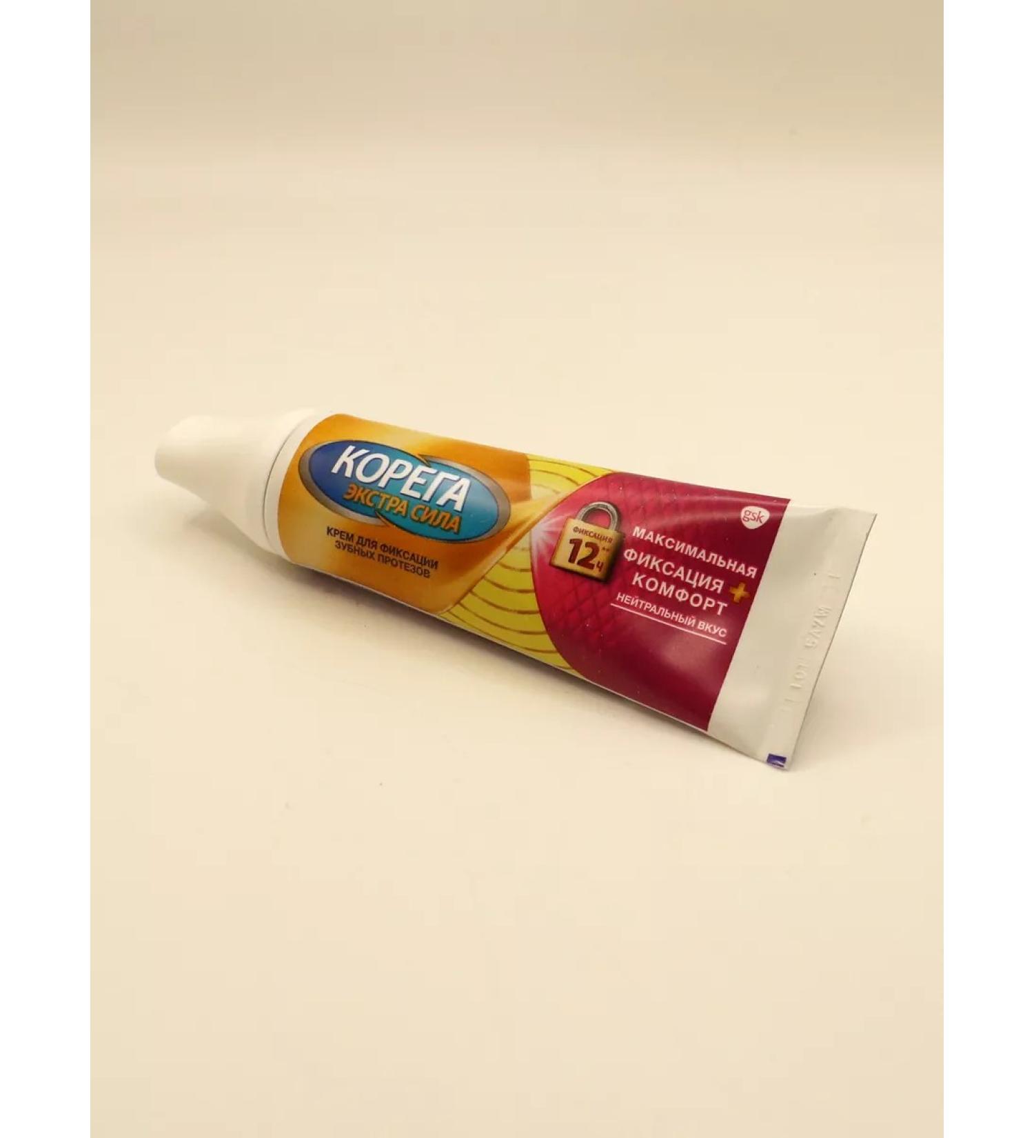 Korega Comfort cream for fixing dentures 40 g