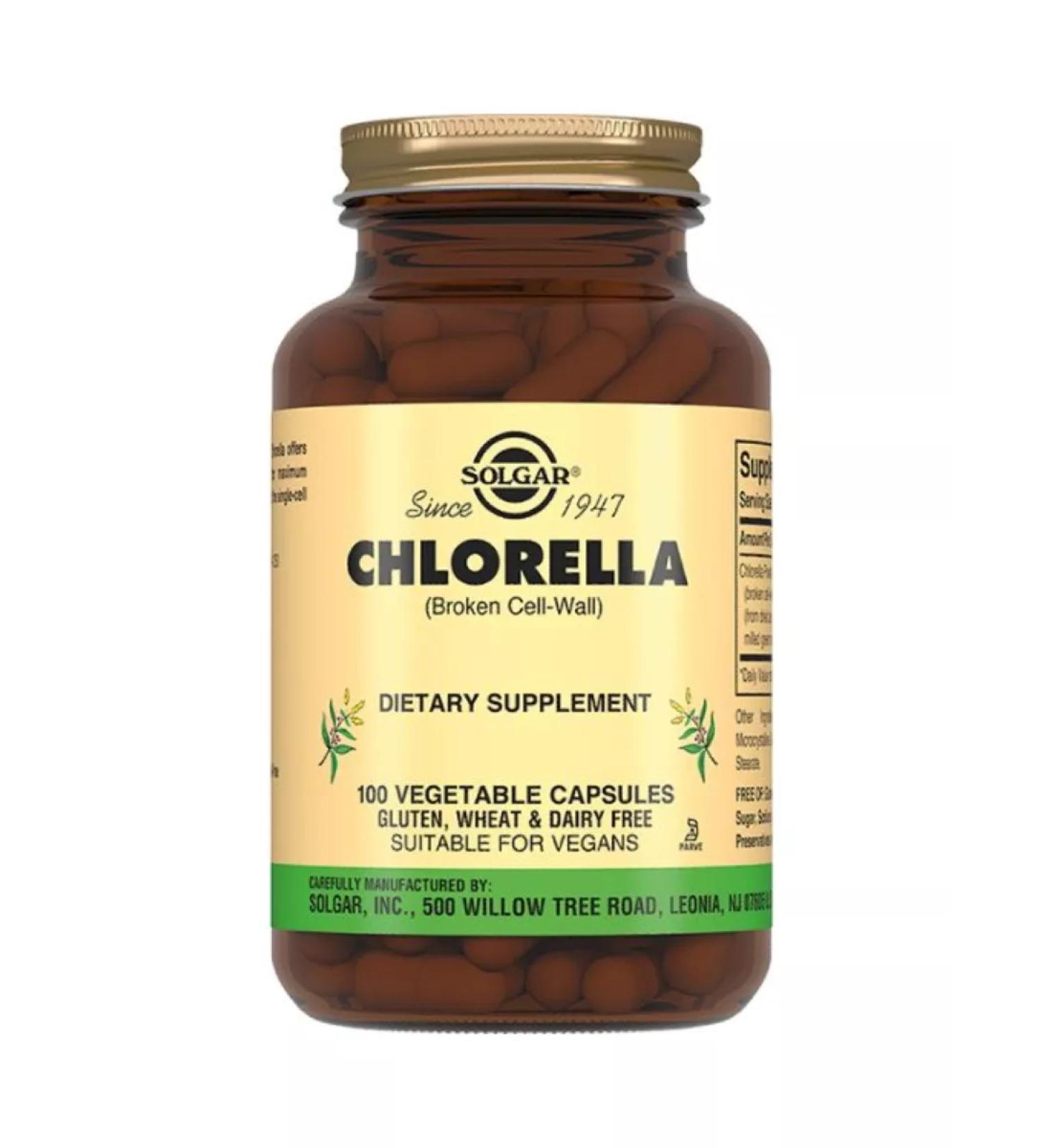 Solgar Chlorella 520 mg 100 pcs