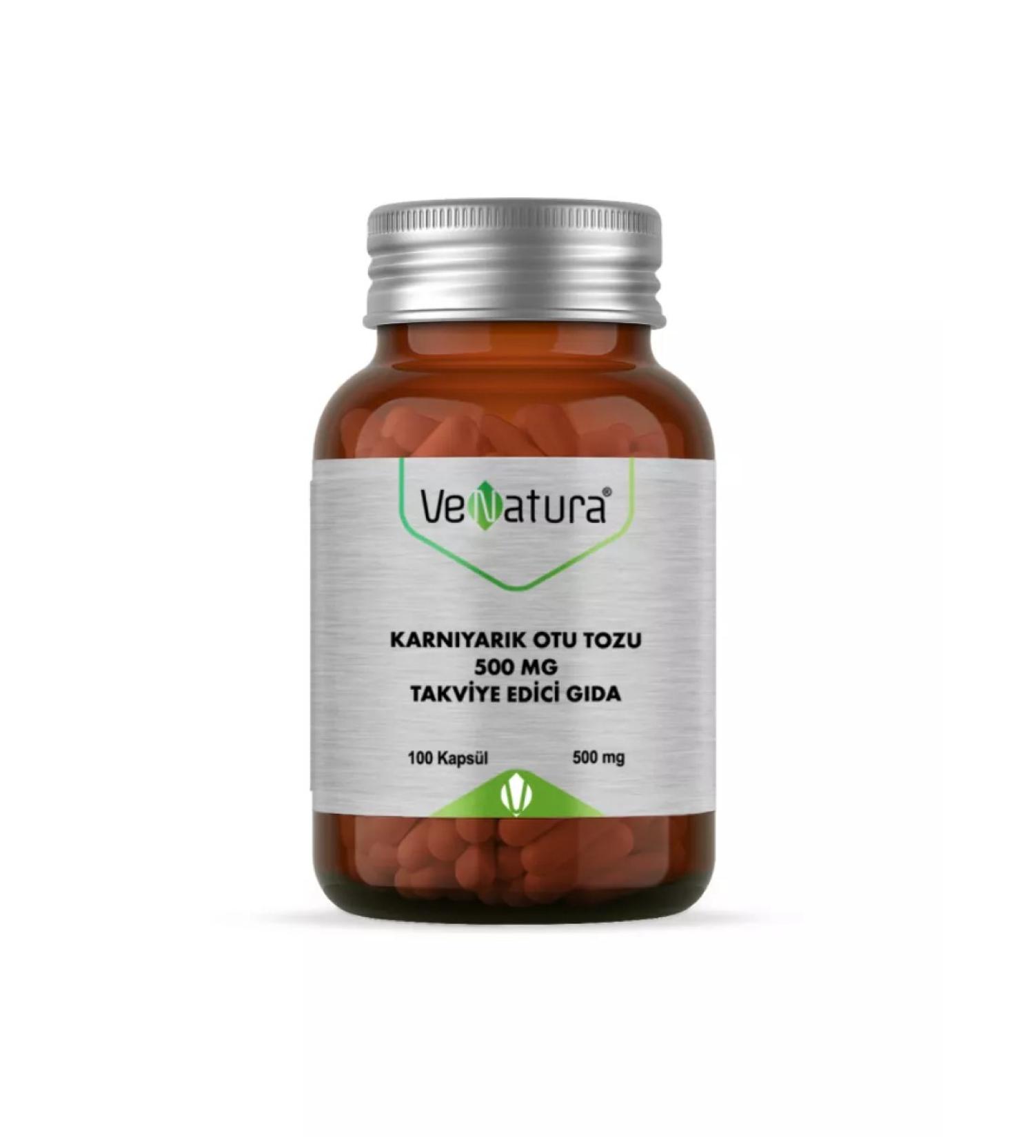 Venatura Plantain Plantain Plantago Ovata 500 mg Food supplement - Buy Online on GoSupps.com