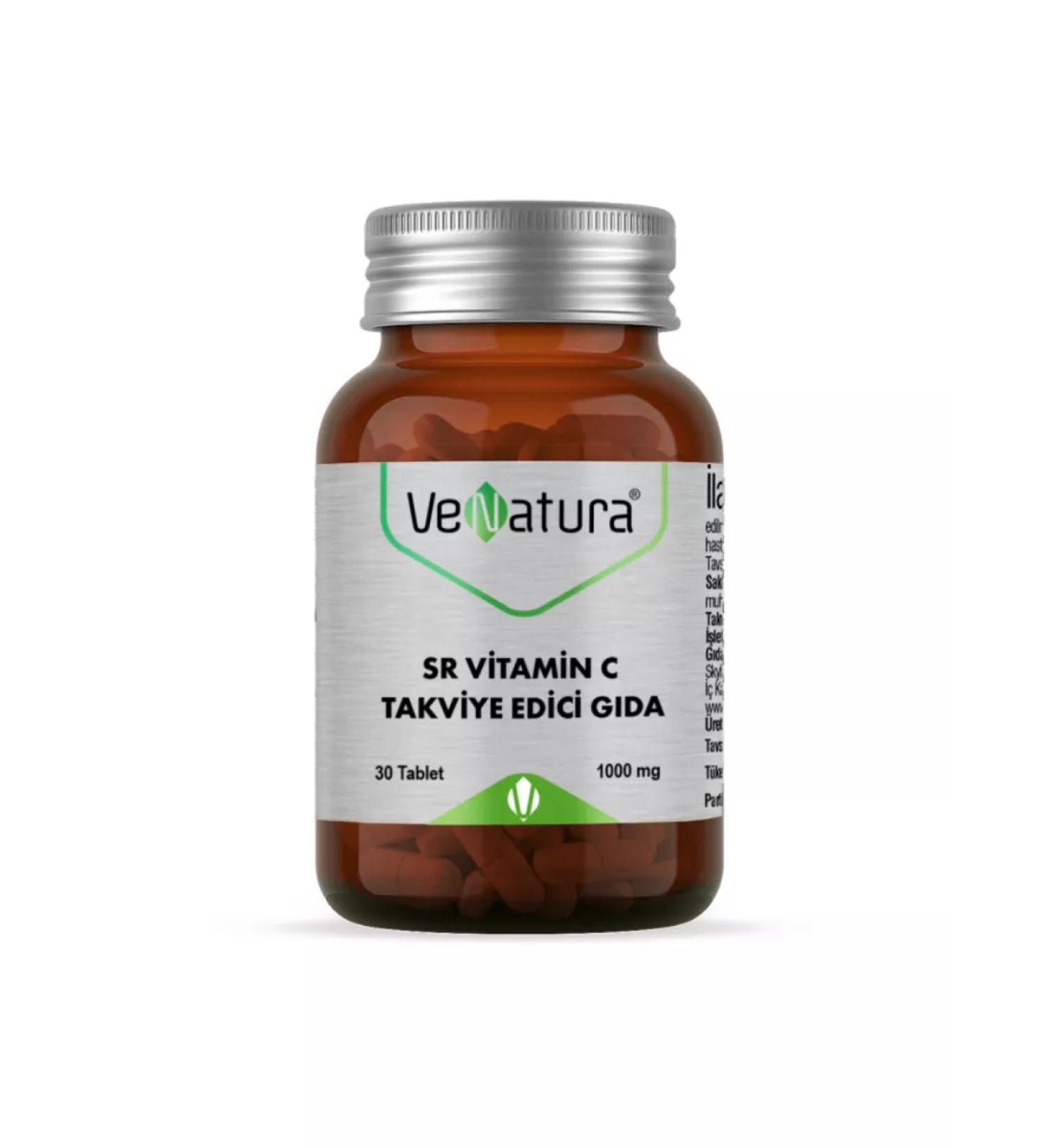 Venatura Vitamin C 1000 mg 30 tablets - Buy Online on GoSupps.com