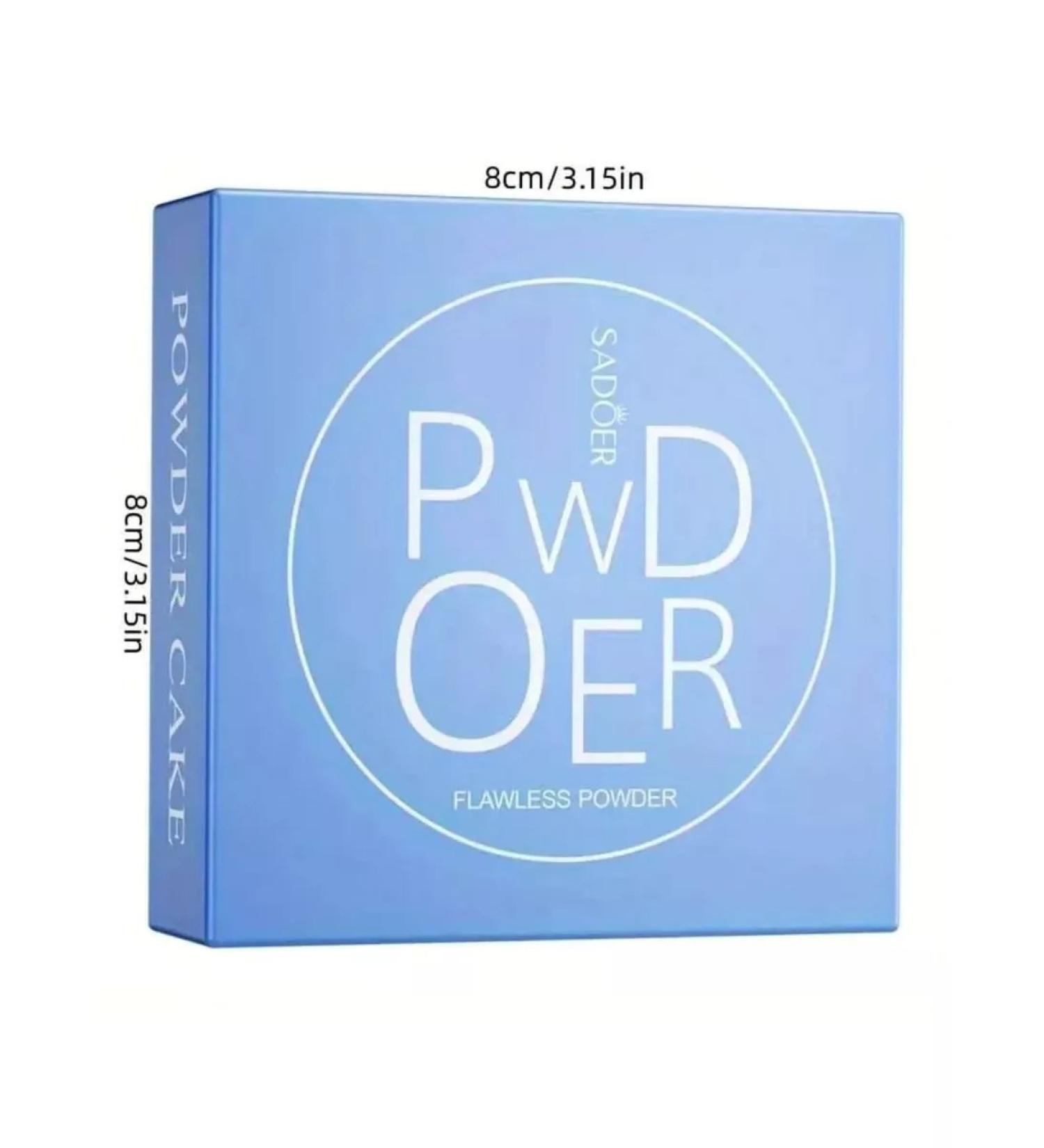 SALE Sadoer matting powder with sponge tone # 01 - Buy Online on GoSupps.com