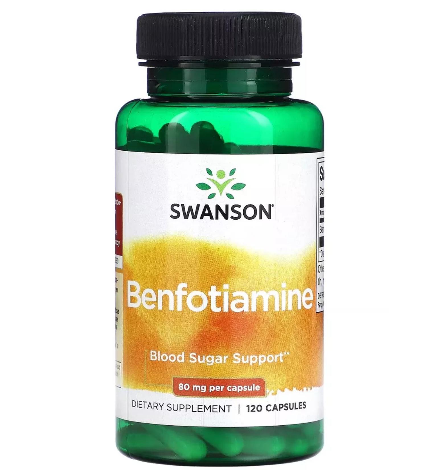 Swanson Benfotiamine benfotiamine - Buy Online on GoSupps.com
