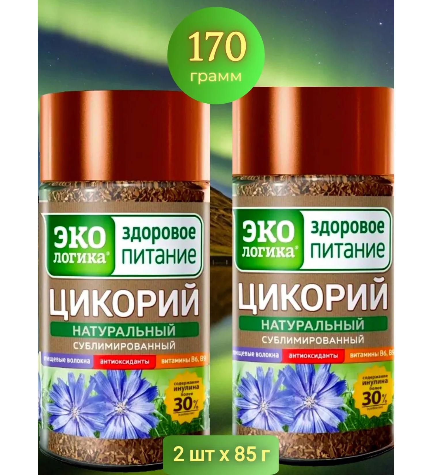 EcoLogic Chicoria sublimated natural 2x85g - Buy Online on GoSupps.com