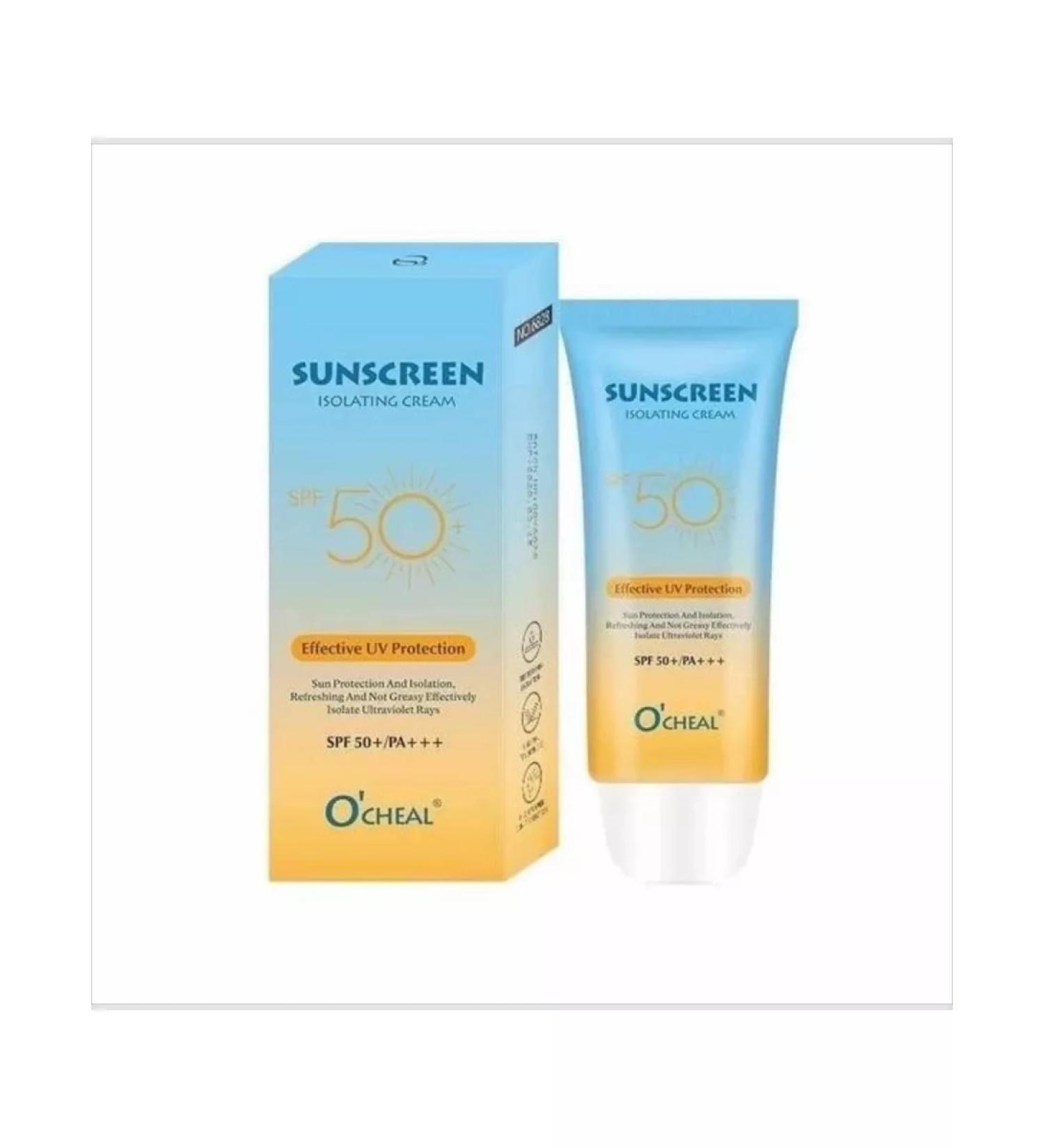 Skin care cosmetics Sunscreen for body and face