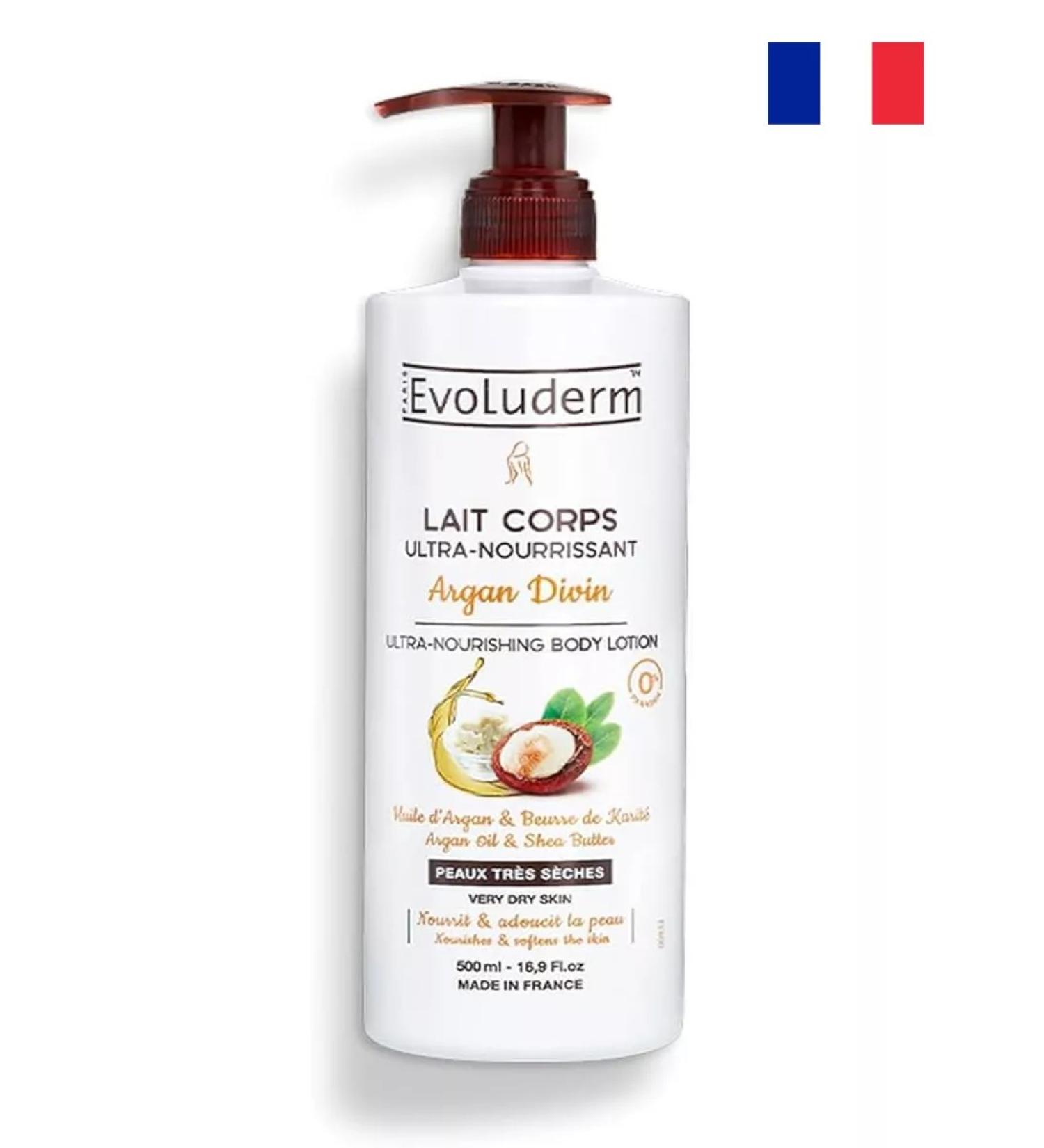 Evoluderm Ultriterate body lotion Argan 500ml - Buy Online on GoSupps.com