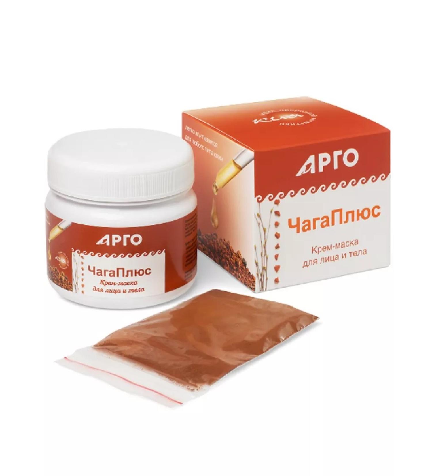 ARGO Cream-masking cosmetic mask for the face and body "Chagaplus" 110 g