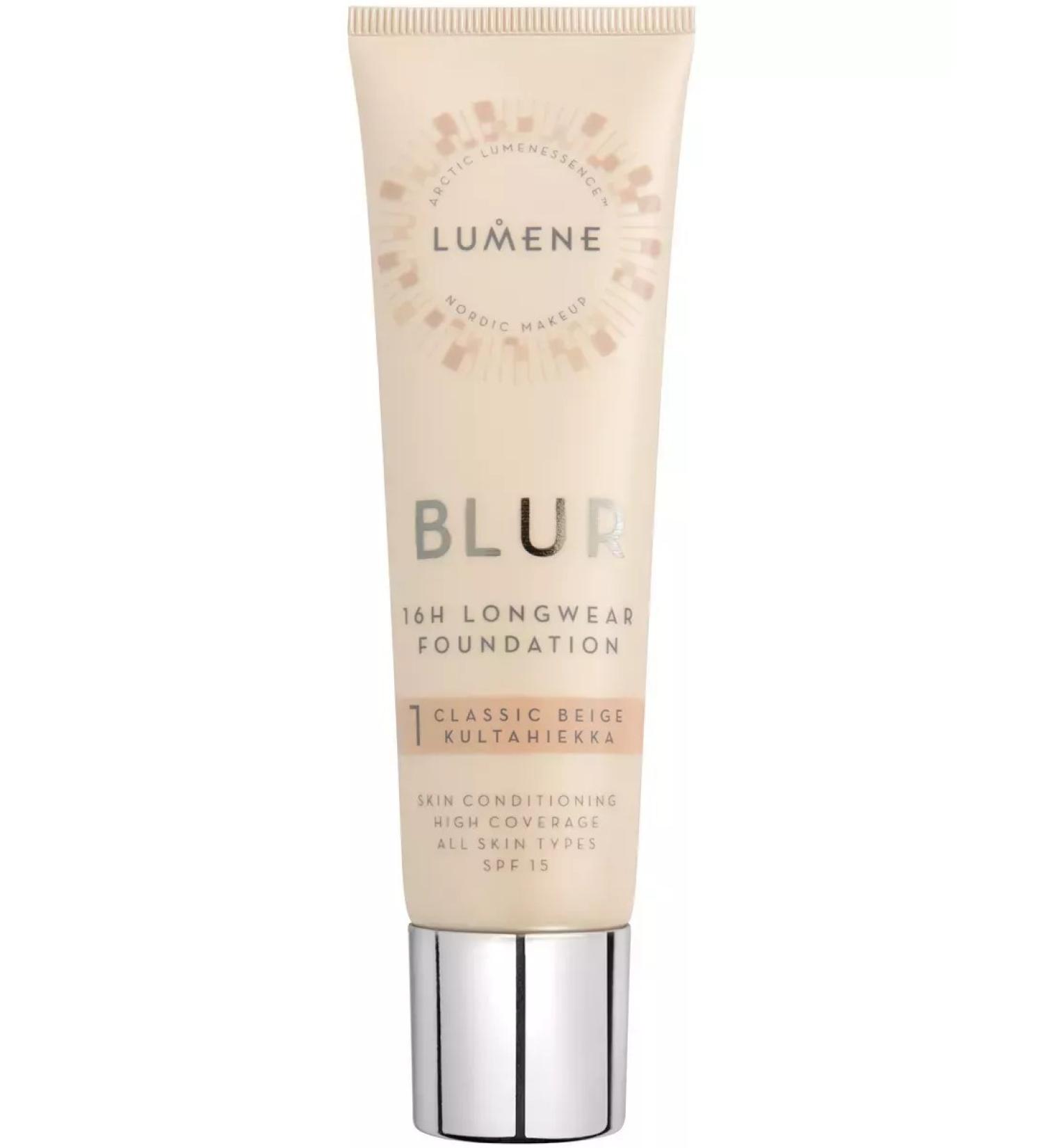 Lumene Blur SPF tonal cream 15 tone 1 natural beige 30 ml