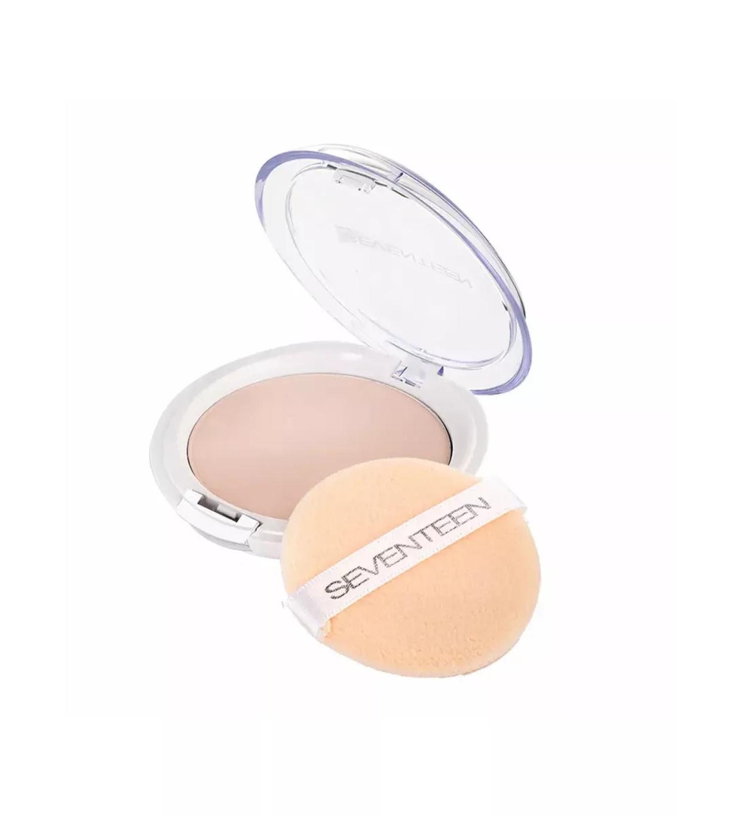 Seventeen Natural Silky Transparent SPF15 Compact powder 03 - Buy Online on GoSupps.com