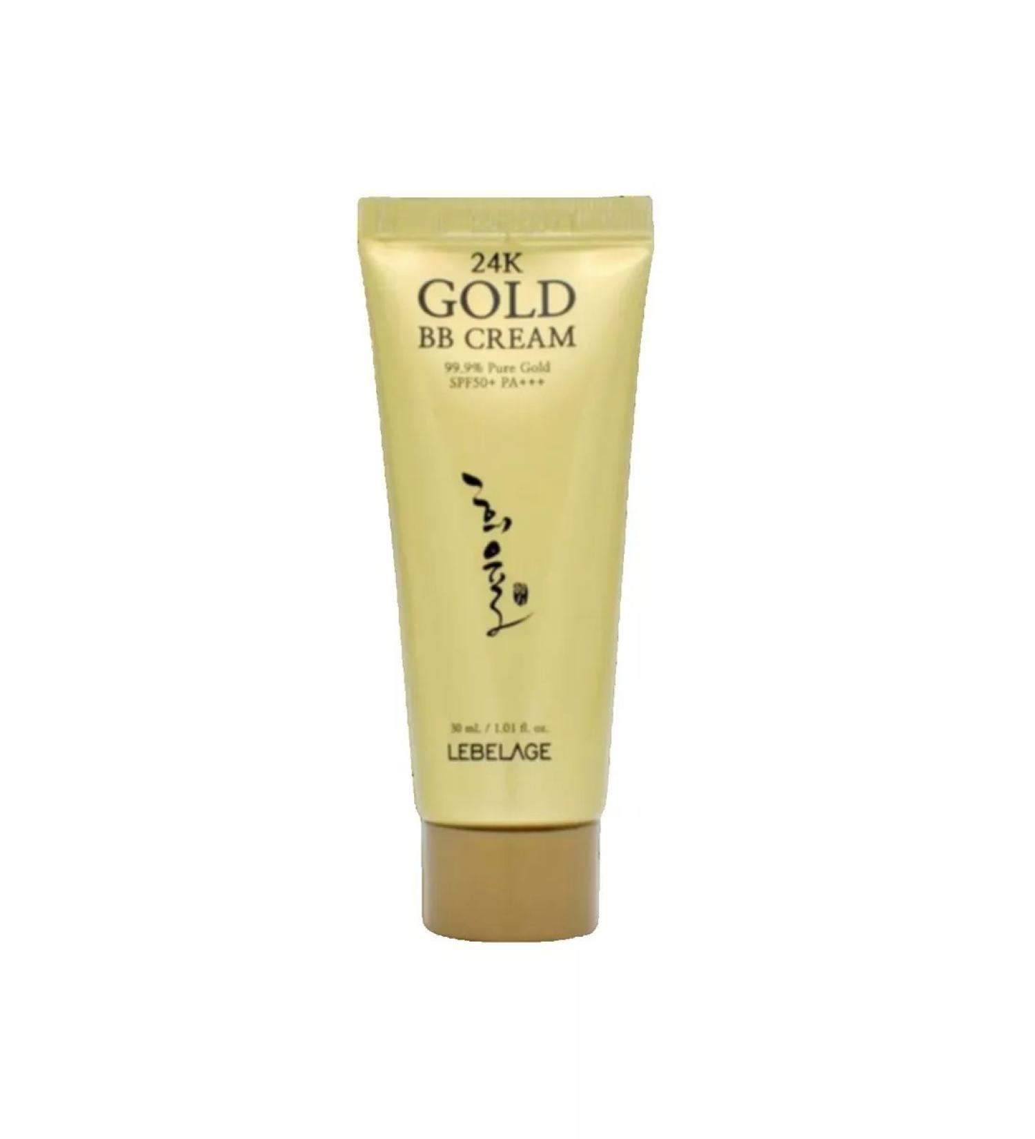 Lebelage BB-cream rejuvenating with gold extract 24K - Buy Online on GoSupps.com