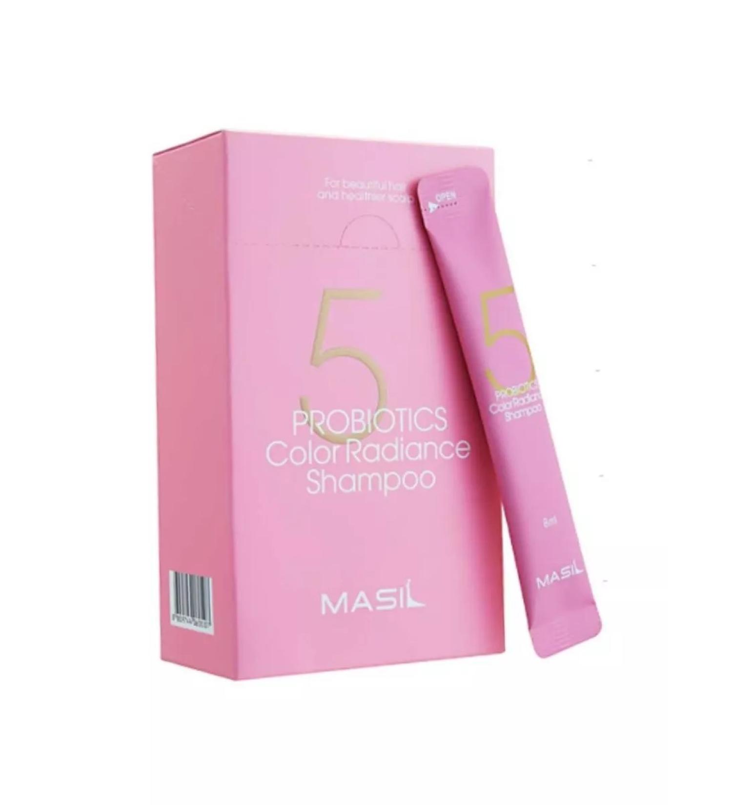 MASIL Hair shampoo with probiotics color protection 8 ml x 20 pcs
