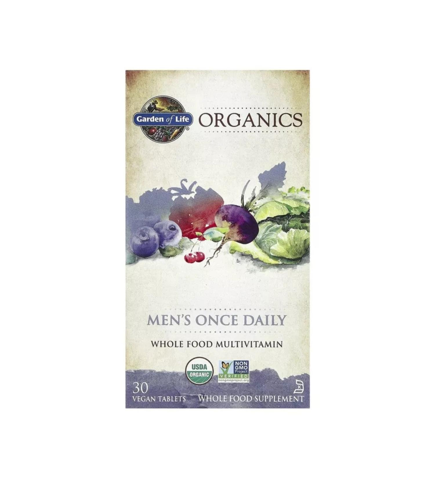 Garden of Life Clumed products multivitamins Men 30 tablets - Buy Online on GoSupps.com