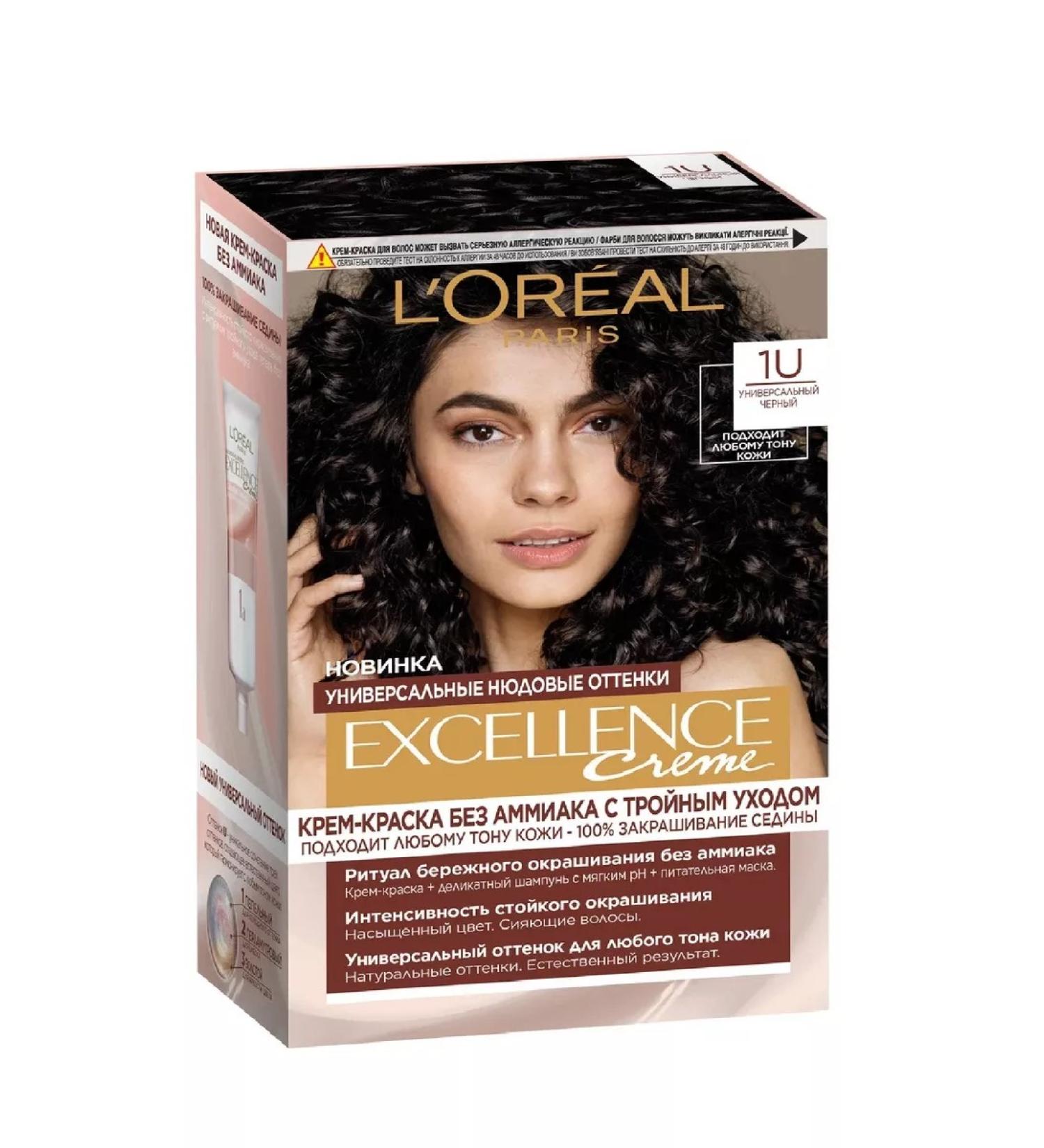L'OREAL PARIS Hair dye without ammonia Excellence Nudes 1u