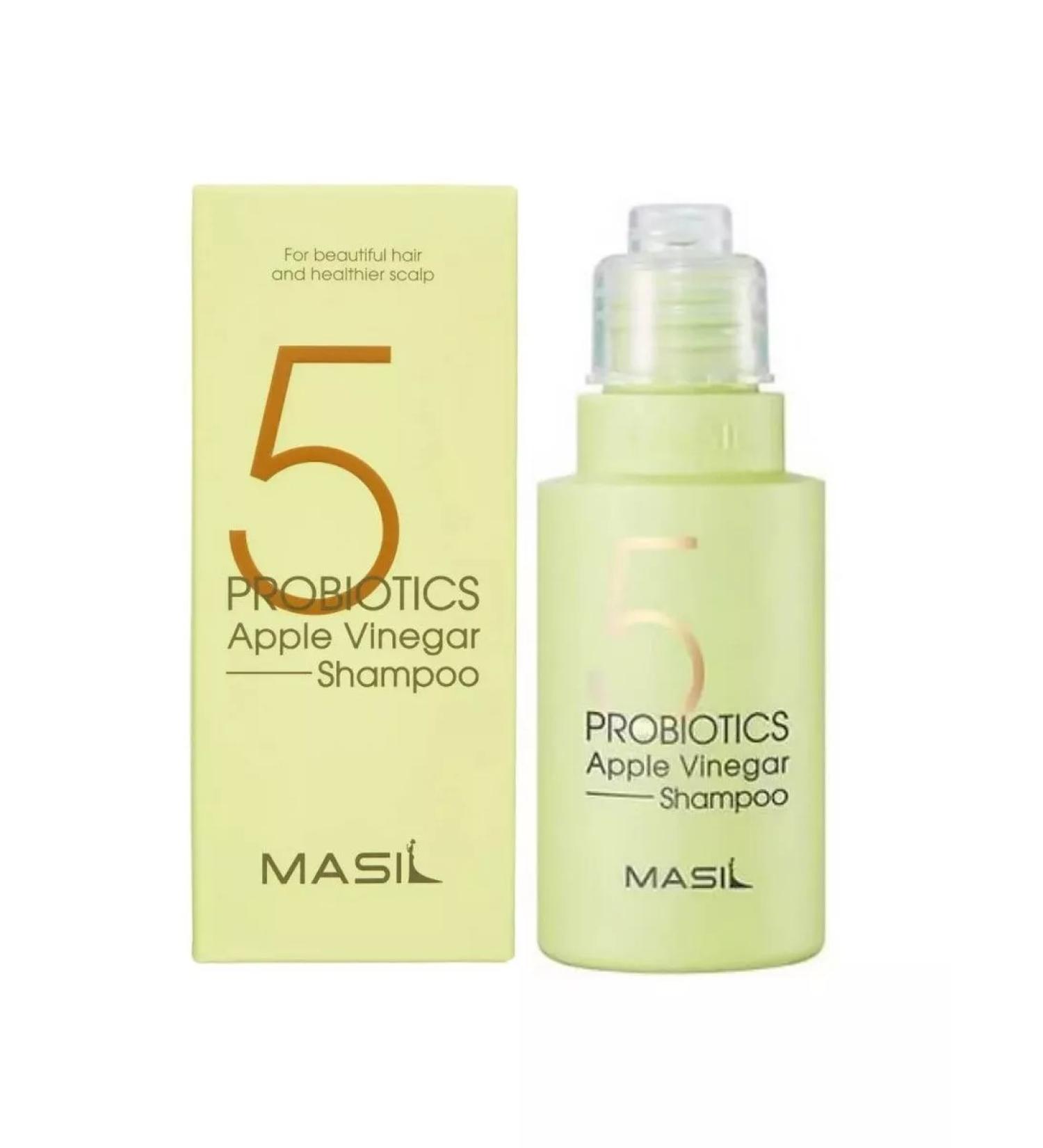 MASIL Hair shampoo from dandruff with apple cider vinegar 50 ml