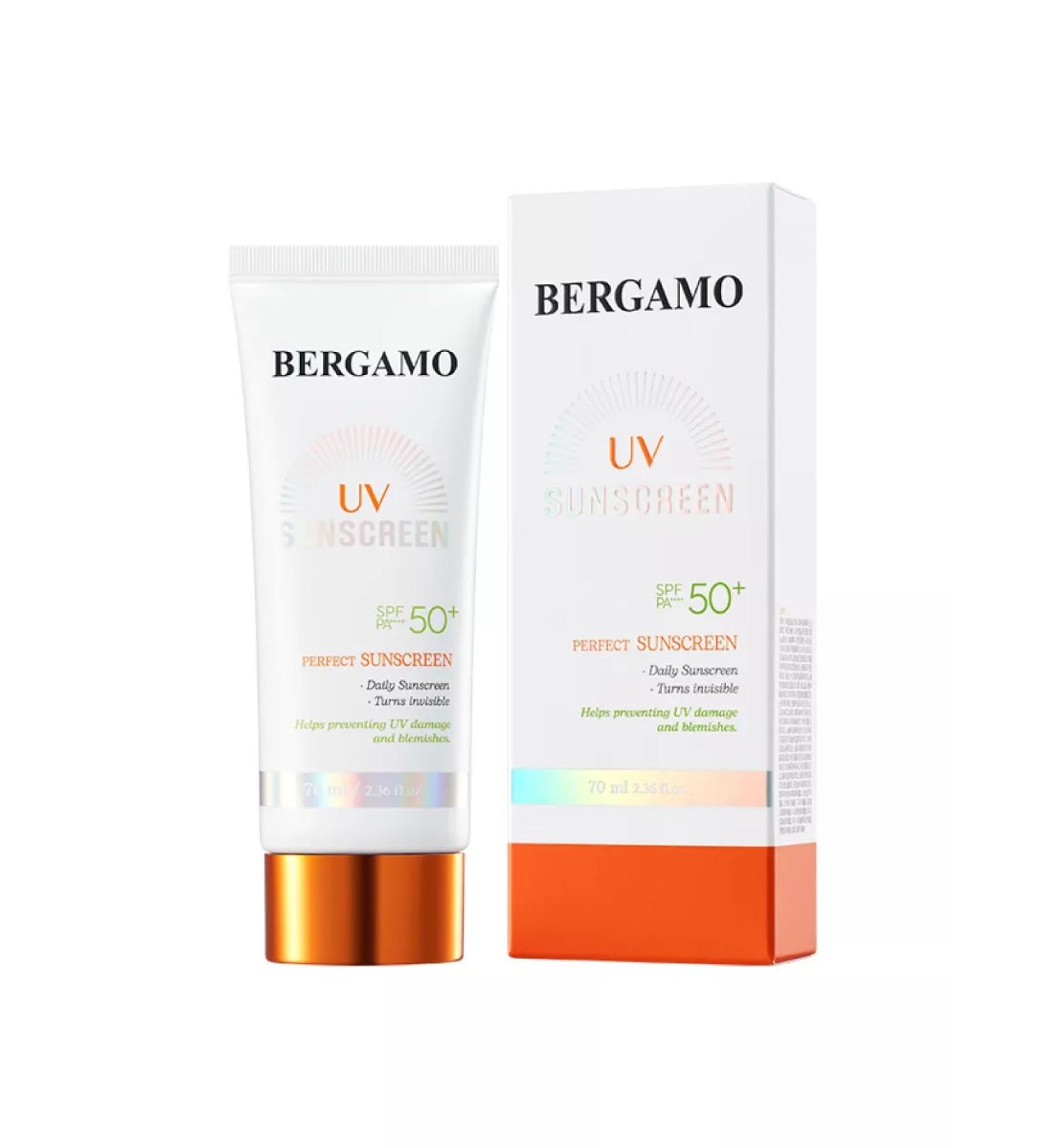 Bergamo Moisturizing sunscreen 70 ml - Buy Online on GoSupps.com