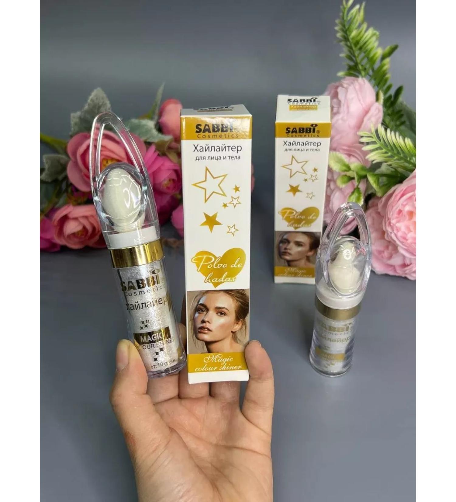 Divi Highlighter for the face and body Sabbi Cosmetics - 2 pcs - Buy Online on GoSupps.com