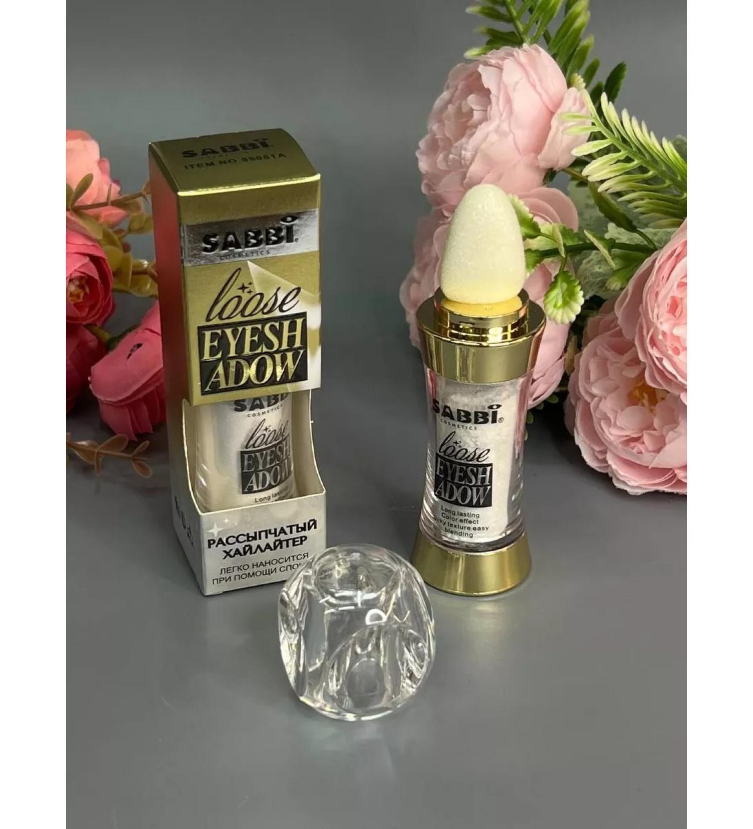 Divi Highlighter Sabbi Cosmetics Loose Eyes Adow - 2 pcs