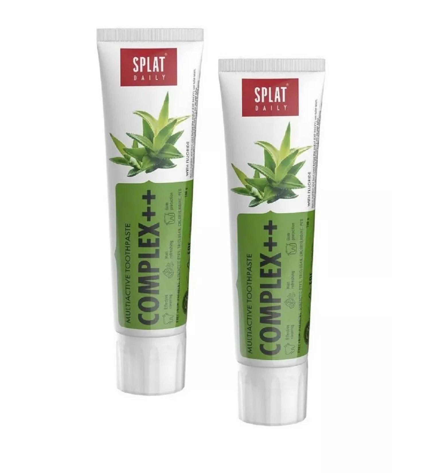 SPLAT Daily Complex ++ 100g 2pcs Toothpaste