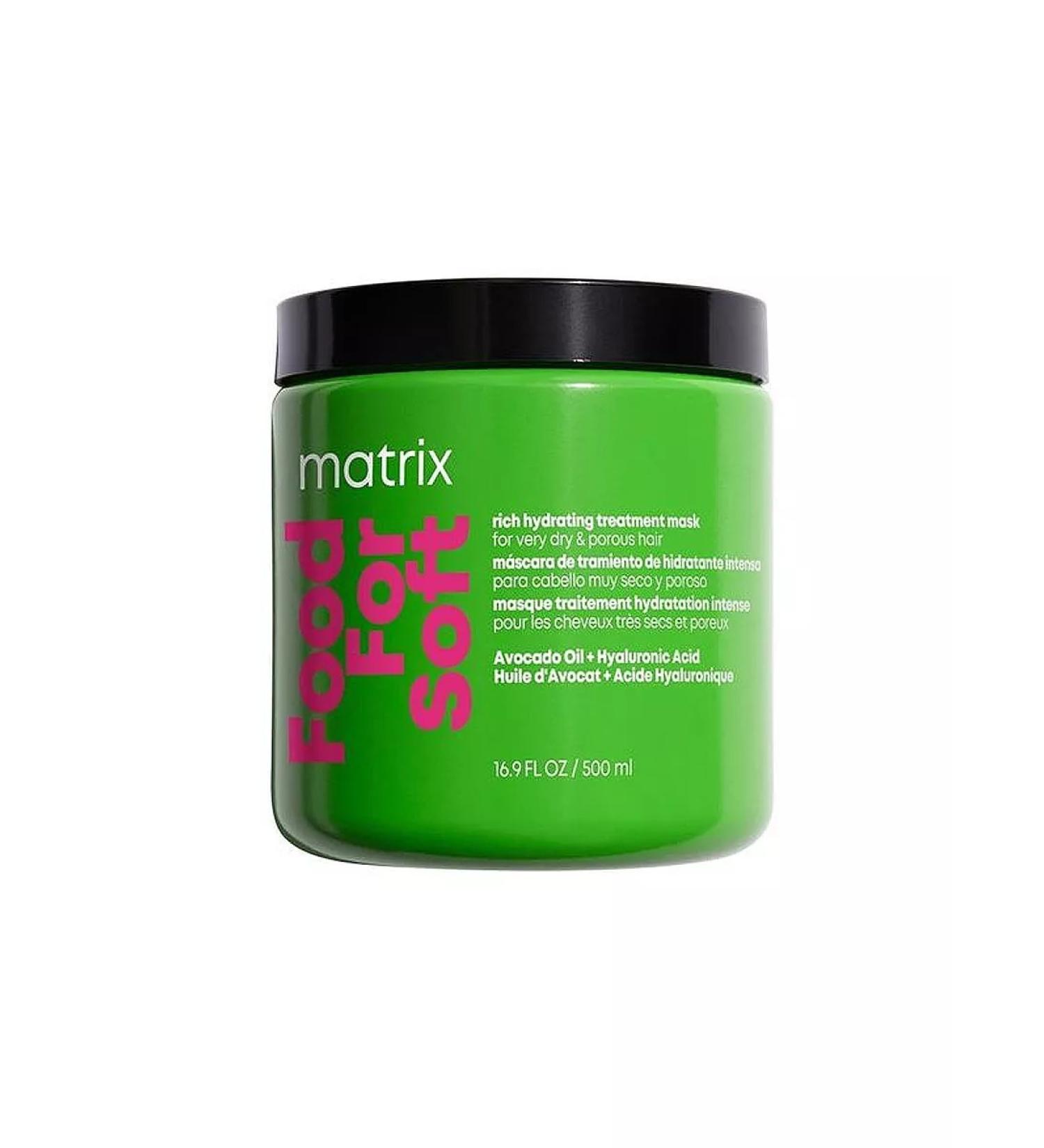 MATRIX Food for Soft Mask for intensive hair moisturizing 500 ml - Buy Online on GoSupps.com
