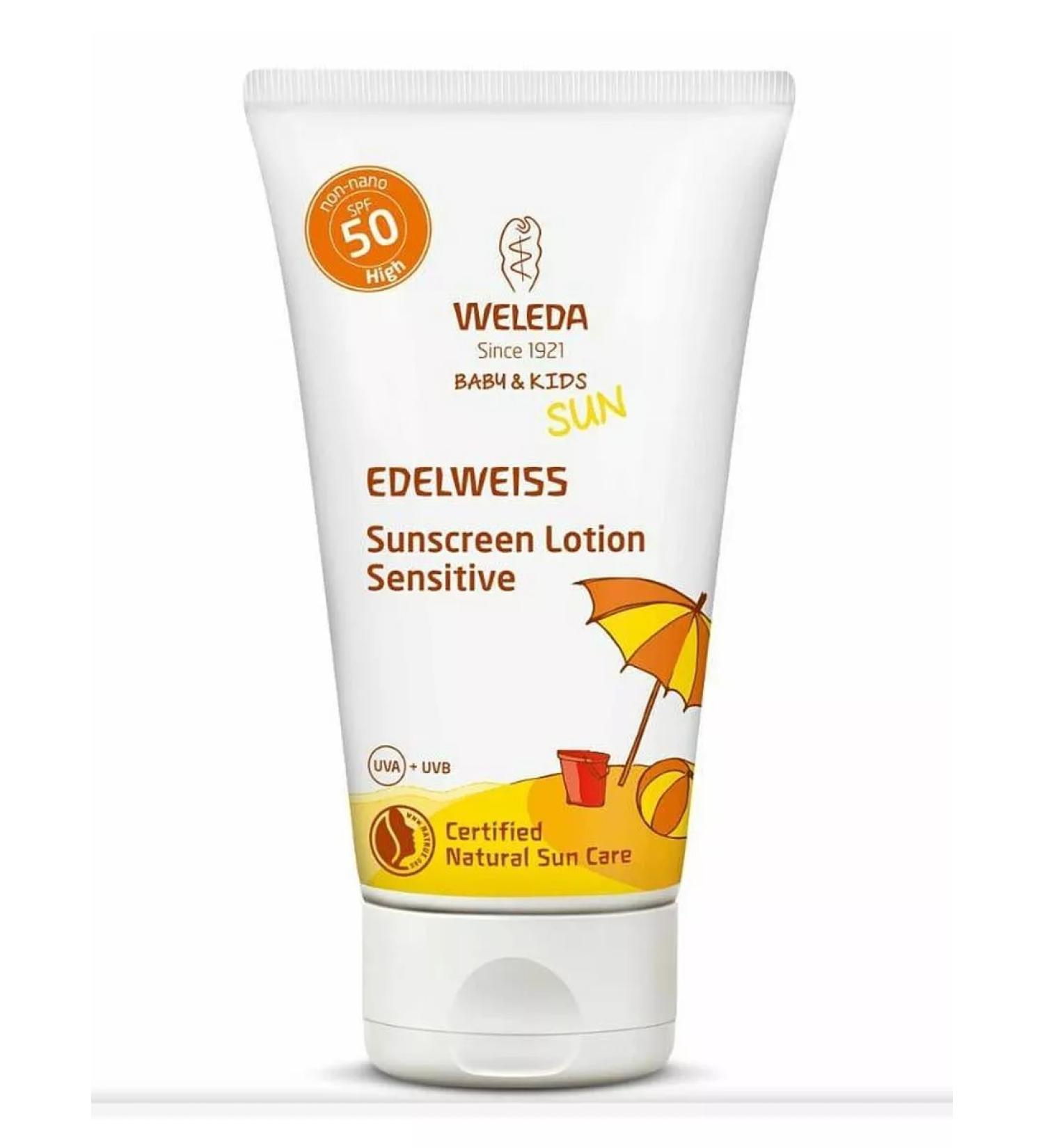 WELEDA Natural sunscreen for babies and children SPF 50