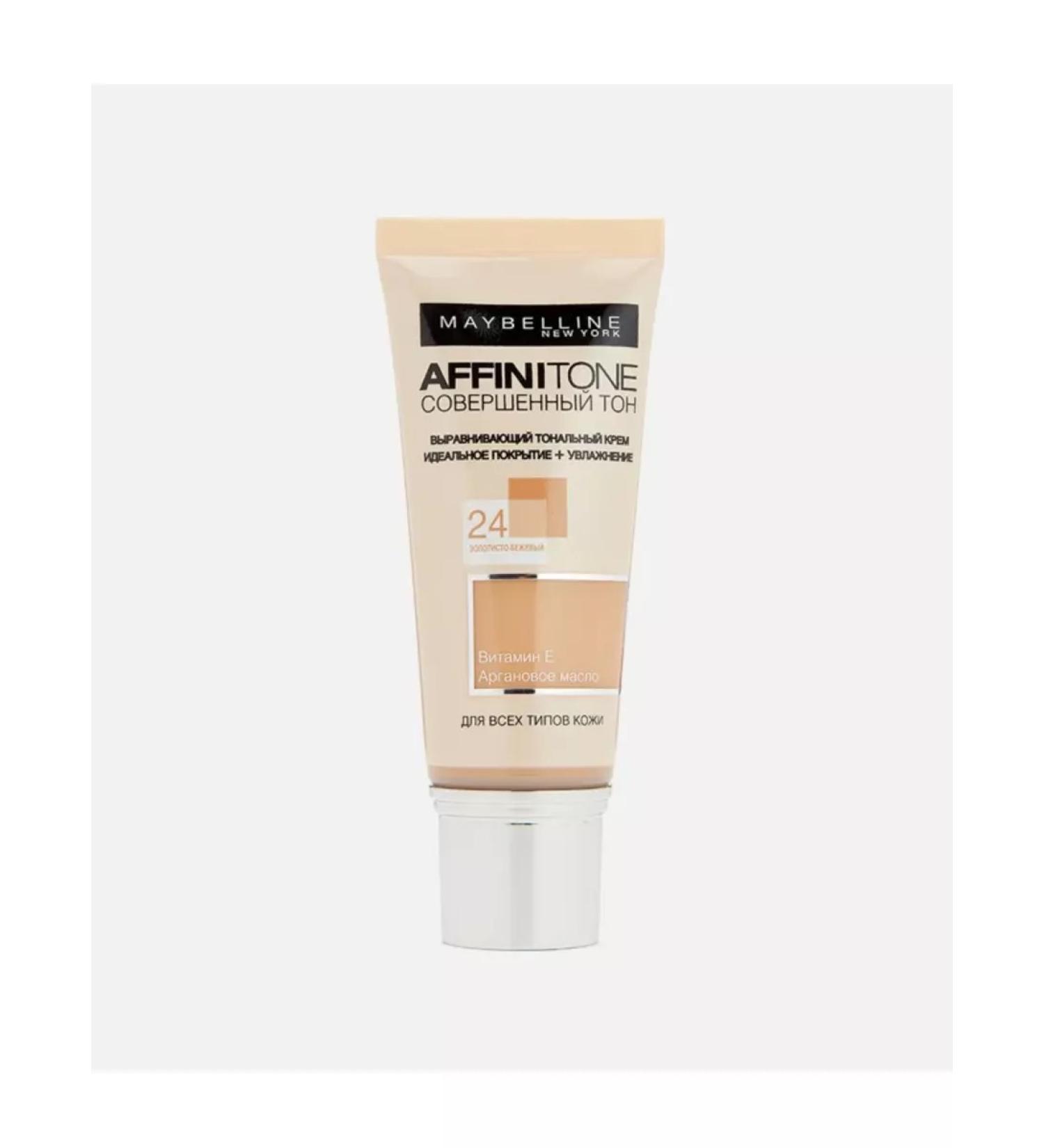 Maybelline New York Original tonal cream Affinitone 24 Golden Beige - Buy Online on GoSupps.com