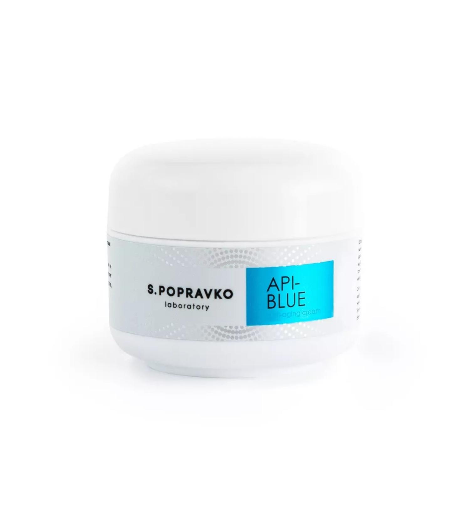 Laboratory Popravko Anti-aging skin cream around the eyes API-Blue 50 ml - Buy Online on GoSupps.com