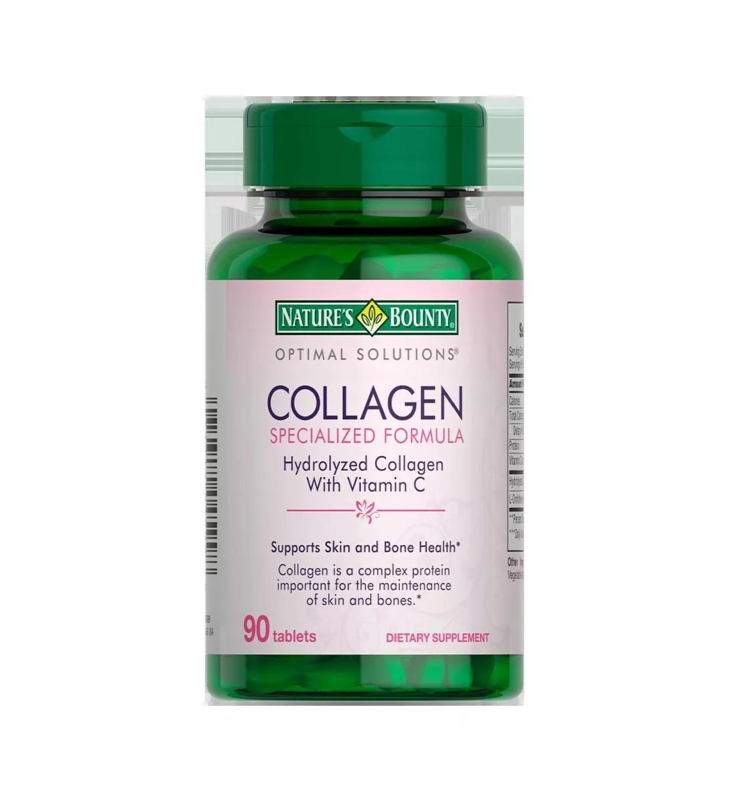 Nature's Bounty Inc Hydrolyzed collagen with vitamin C