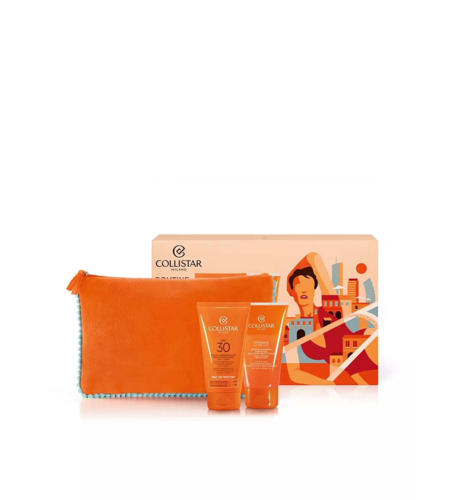 Collistar Sunscreen cream set + shampoo after tanning
