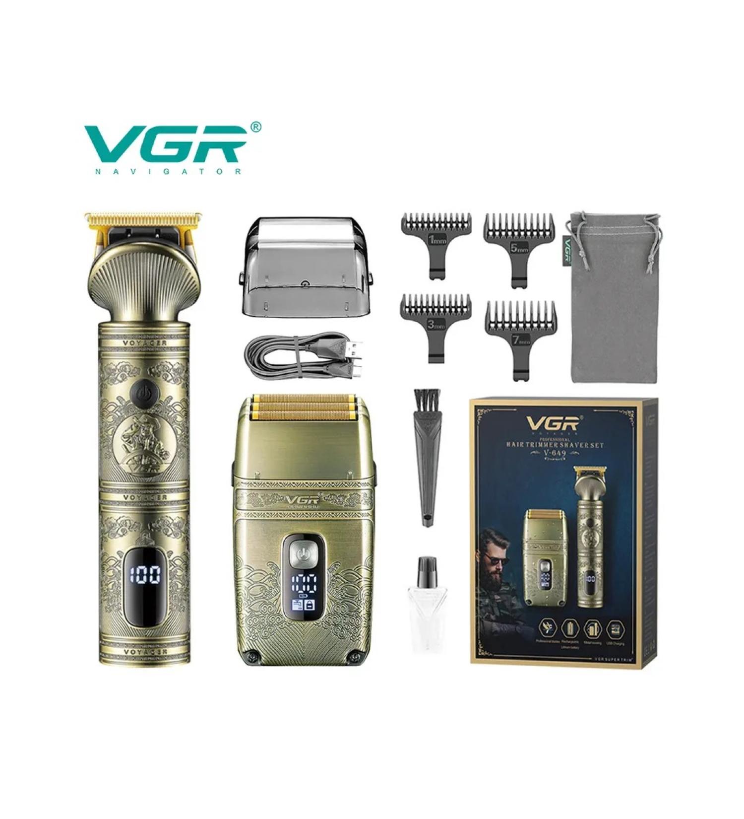 Shaver for smooth shaving trimmer with nozzles set - Buy Online on GoSupps.com