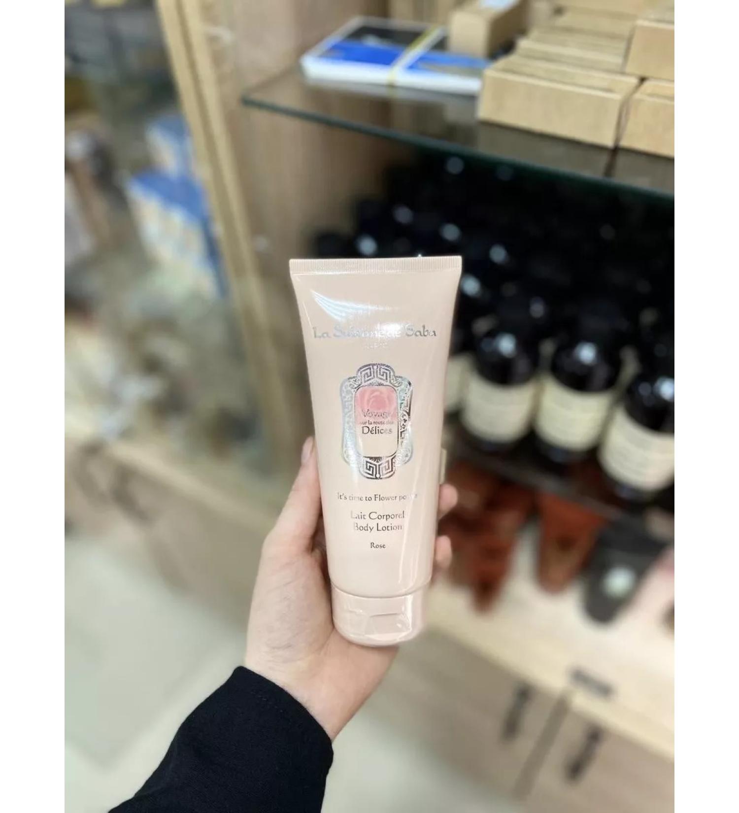 La Sultane de Saba Milk lotion body cream with rose rose - Buy Online on GoSupps.com