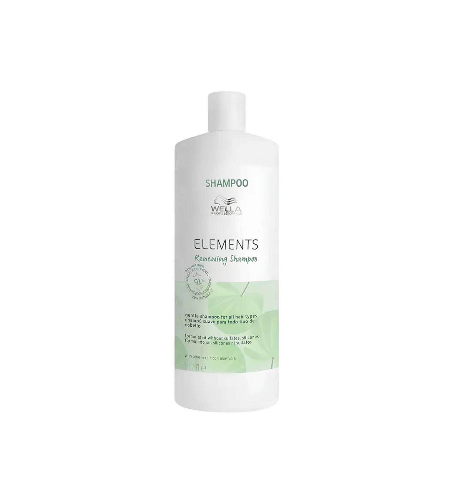 WELLA PROFESSIONALS Wella elements shampoo renewing 1000 ml - Buy Online on GoSupps.com