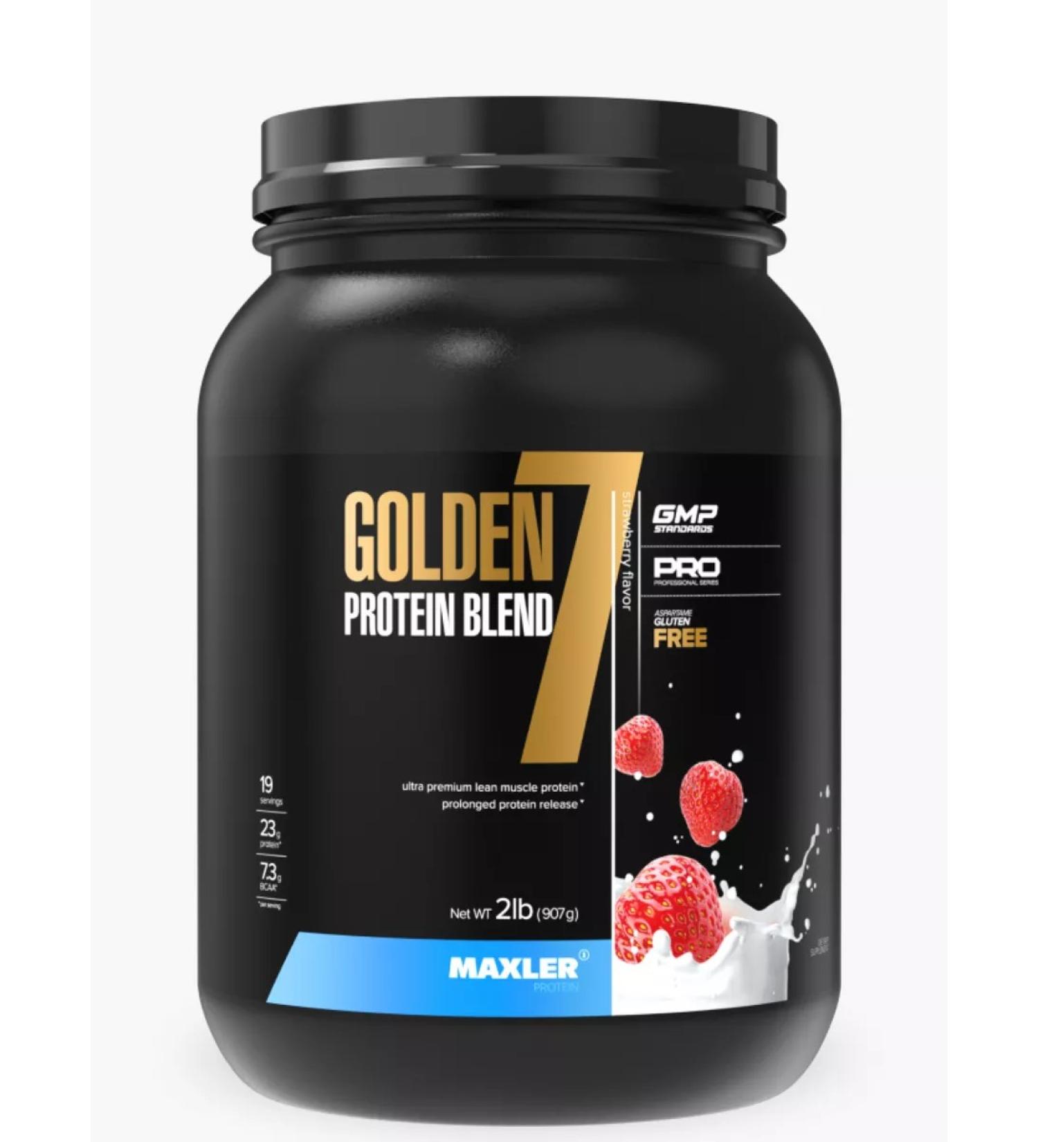 Golden 7 Protein Whey Ceatero Protein Maxler 907g - Buy Online on GoSupps.com