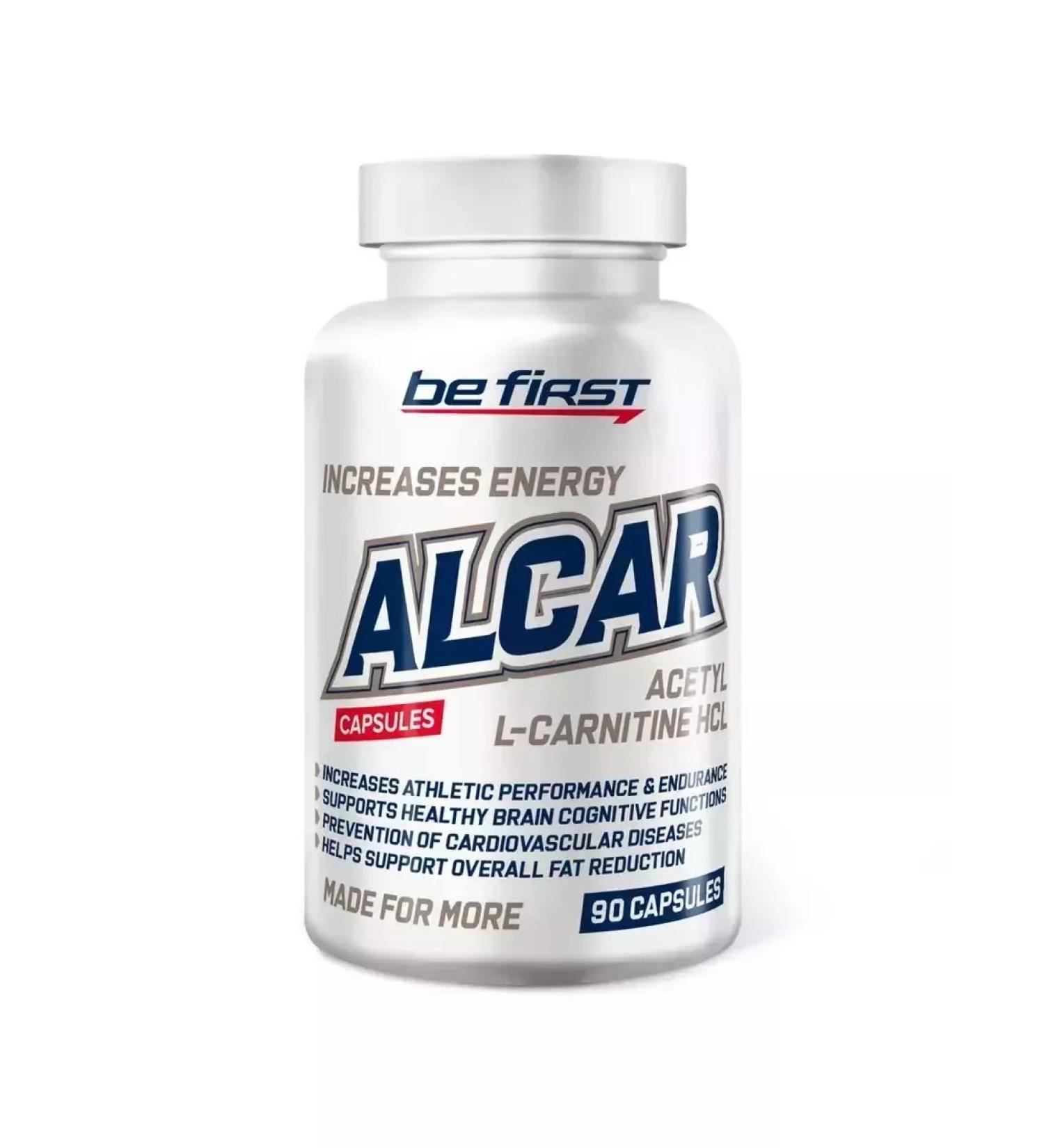 Be First Alcar Acetyl L-Carnitine 90 Capsules