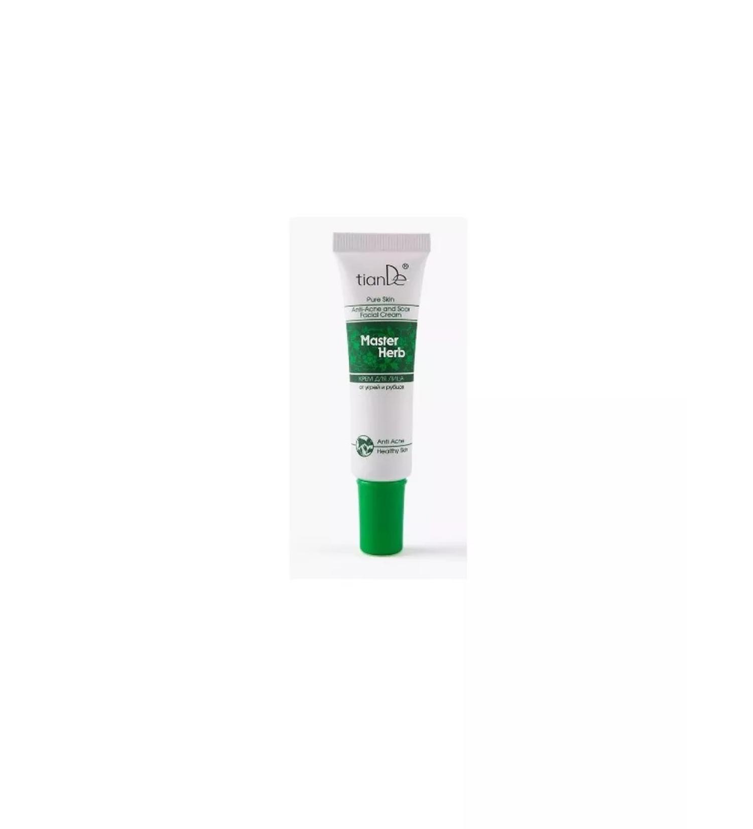 tianDe Acne cream acne and scars for the face and body Master Herb