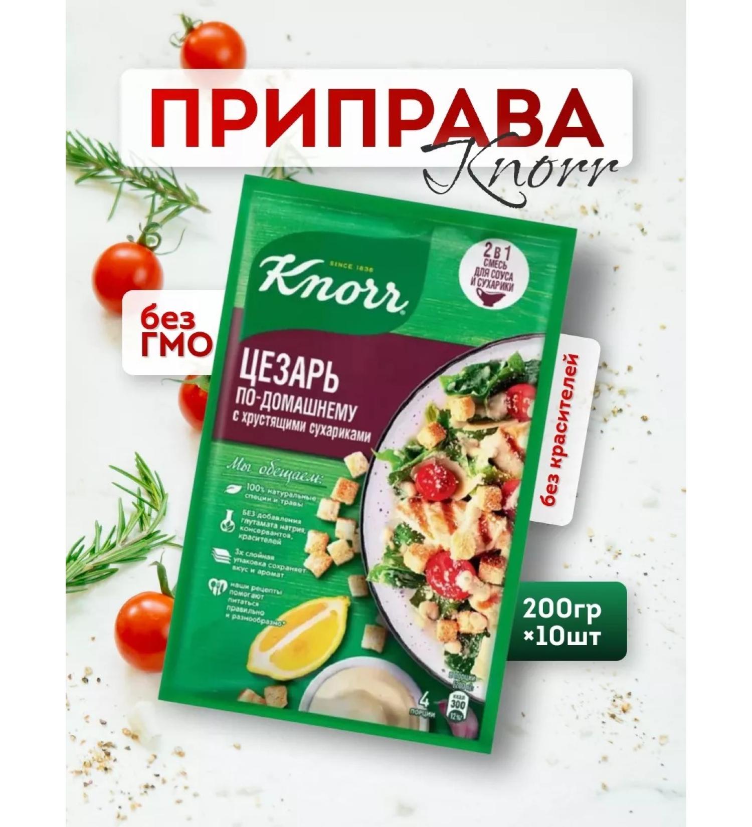 Knorr Caesar salad seasoning with crackers 30 g 10 pcs