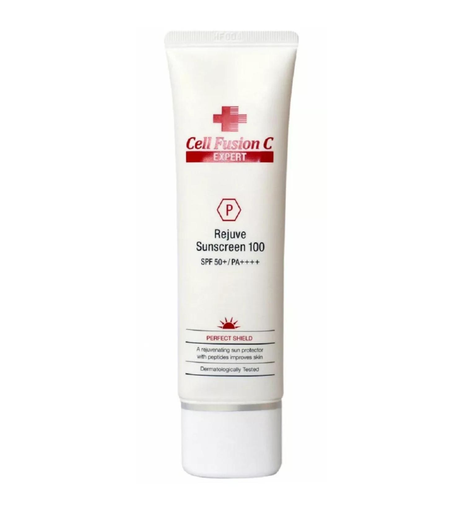 Cell Fusion C CF Rejuve Sunscreen Cream-emulsion Protective Facial SPF 50+ - Buy Online on GoSupps.com