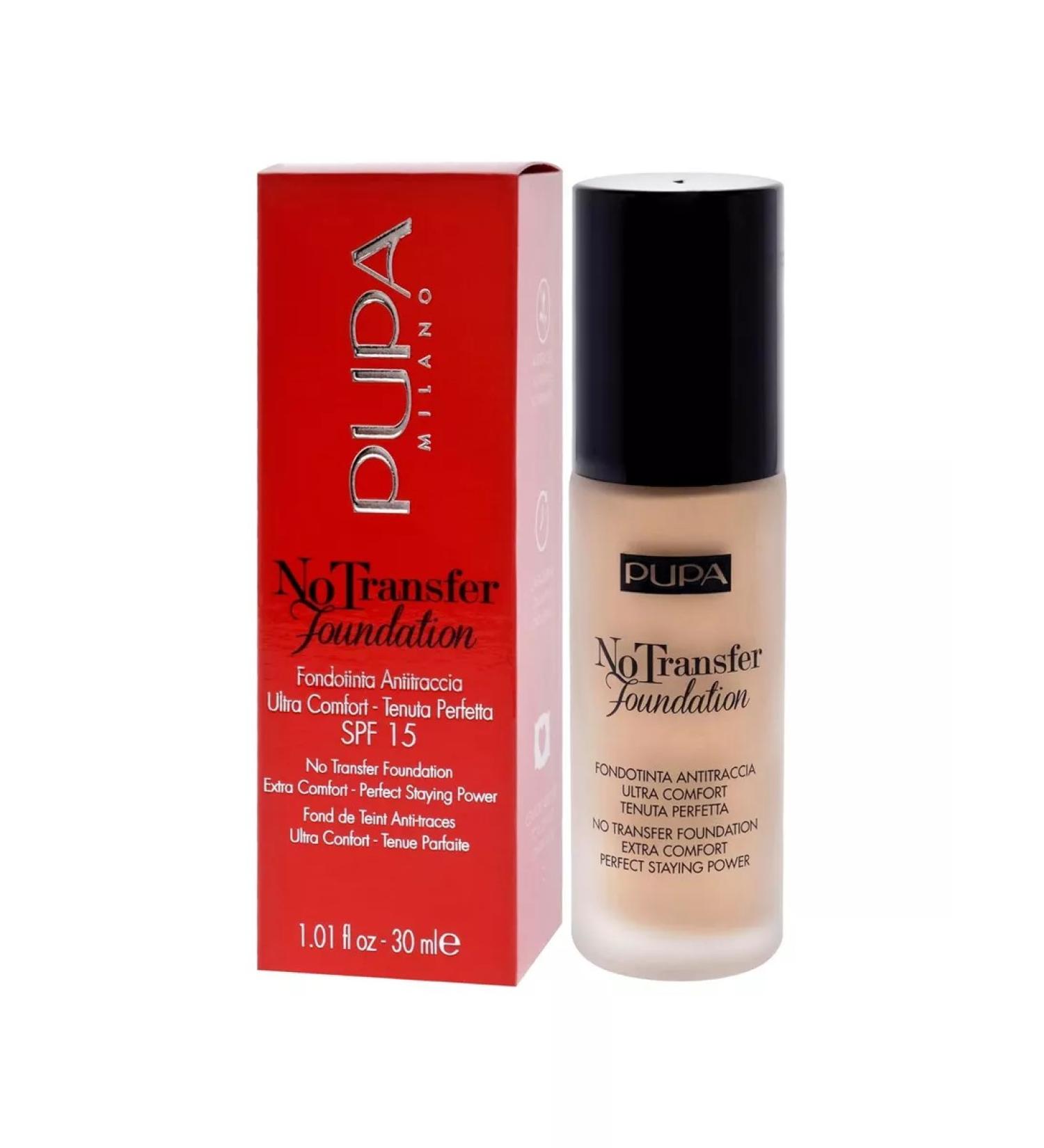 Pupa The tonal base No Transfer Foundation 300 Natural Skin