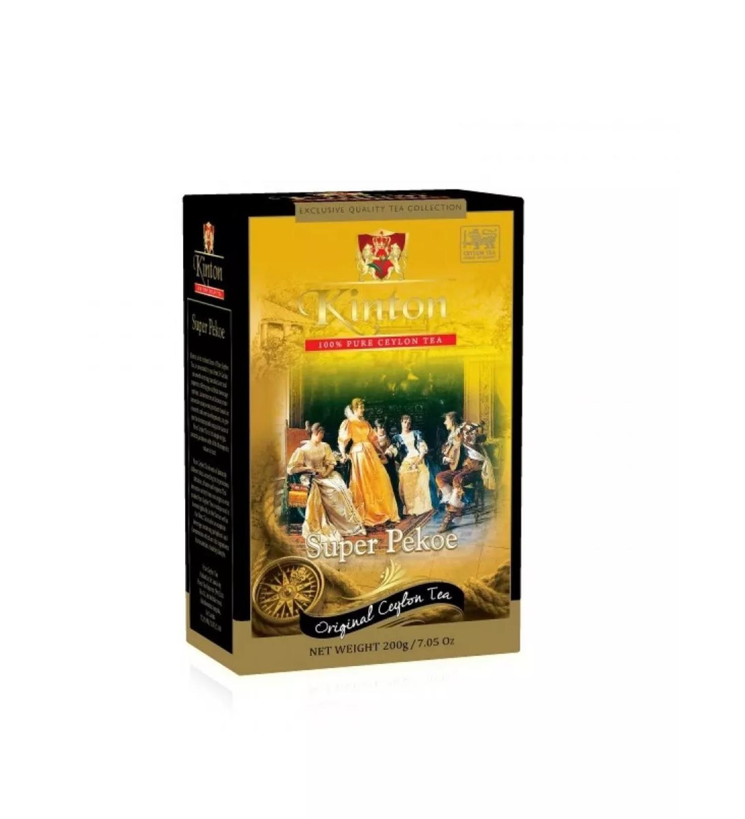 Ceylon tea "Kinton" Super Pekoe Super Figs 200gr