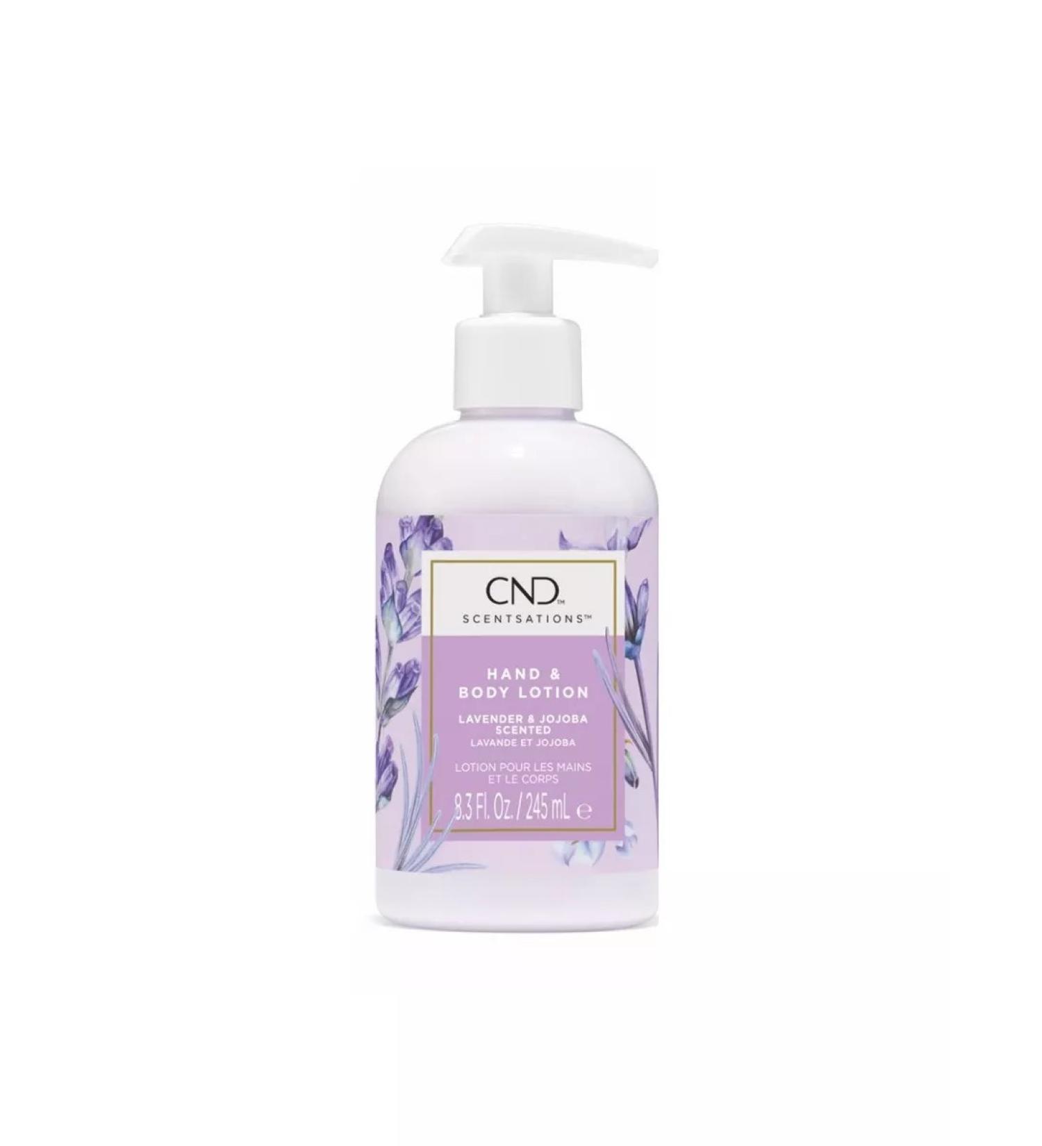 CND Hand and body lotion with the smell of lavender and jojoba 245ml