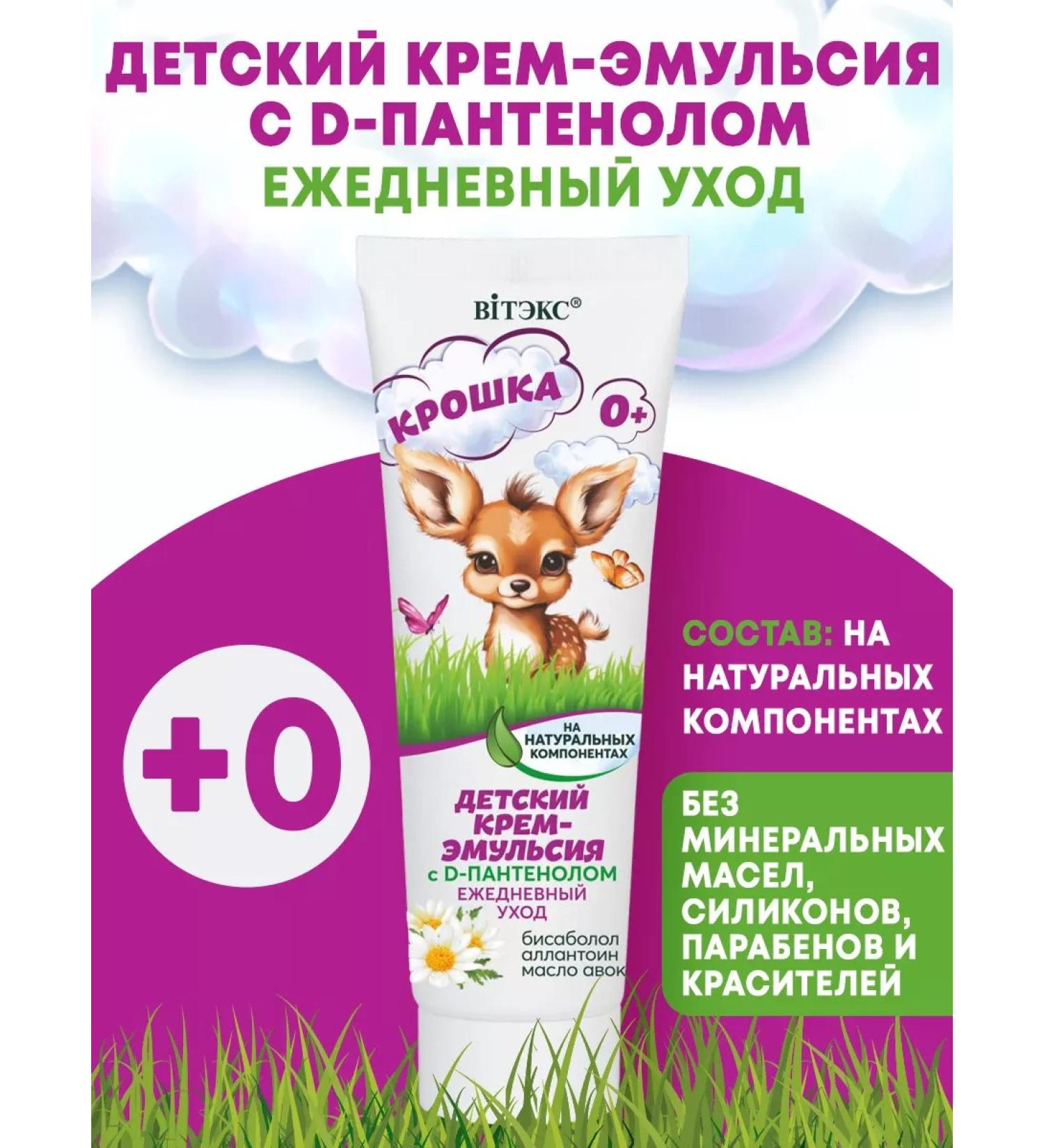 Vitex Children's cream emulsion with D-panthenol daily care - Buy Online on GoSupps.com