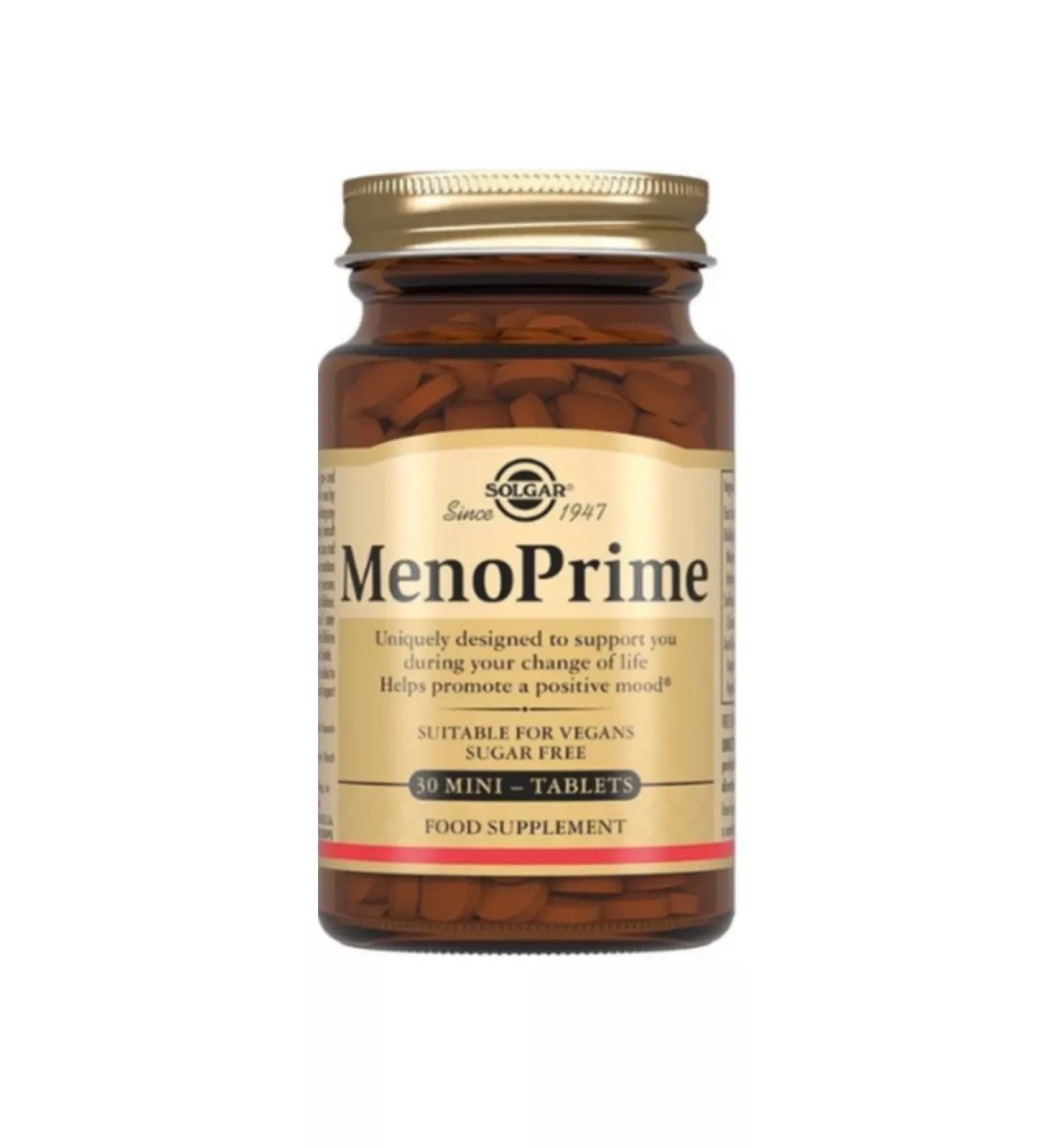 Solgar Inc Meno Prime 30 Table 443MG-1UP - Buy Online on GoSupps.com